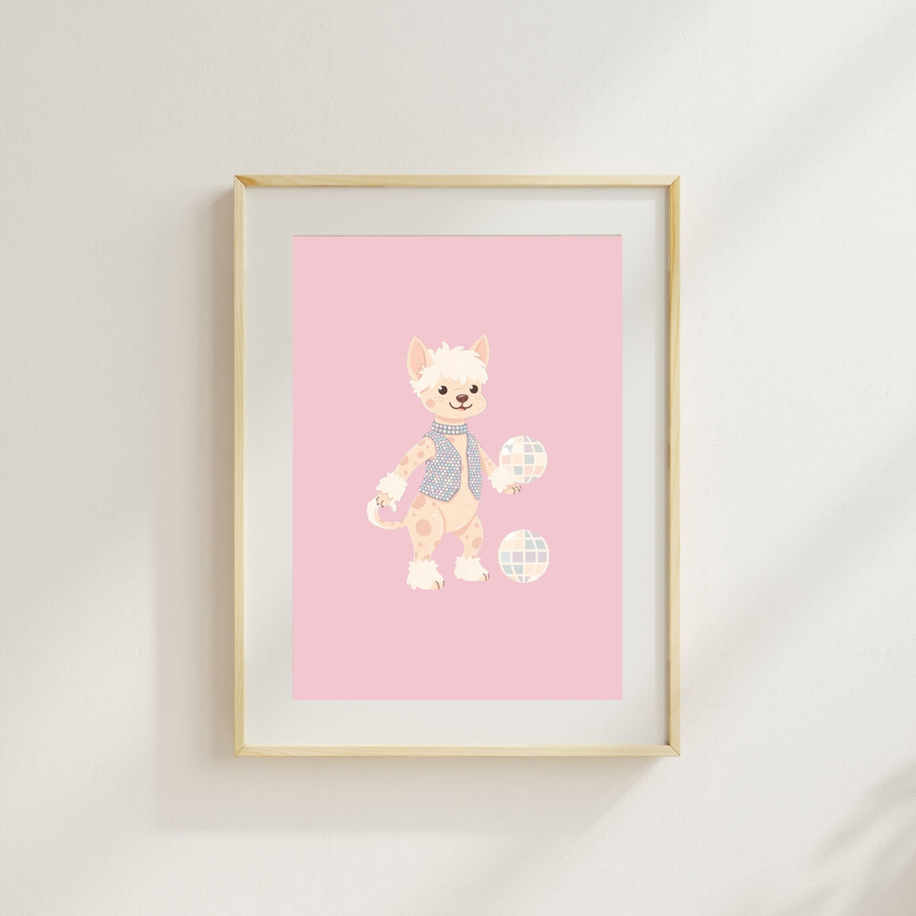 Chinese Crested Kids Nursery Wall Art Print Bundle — 22 Dog Costume Designs, 5 Colours, 6 Print Sizes | Digital Download