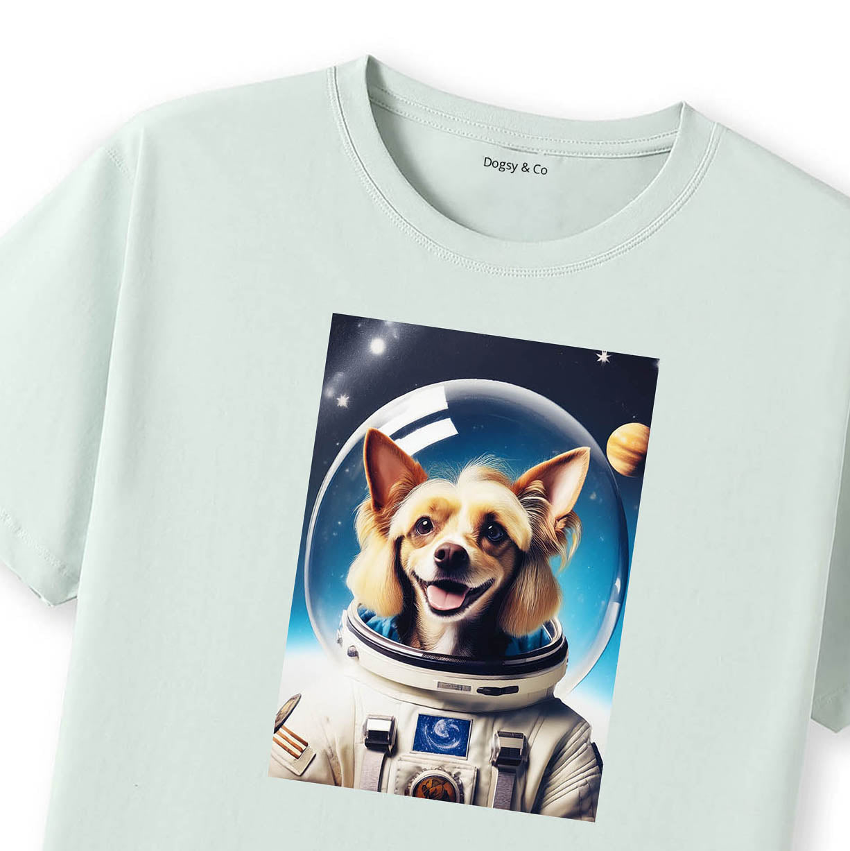 Mint T-Shirt Close Up