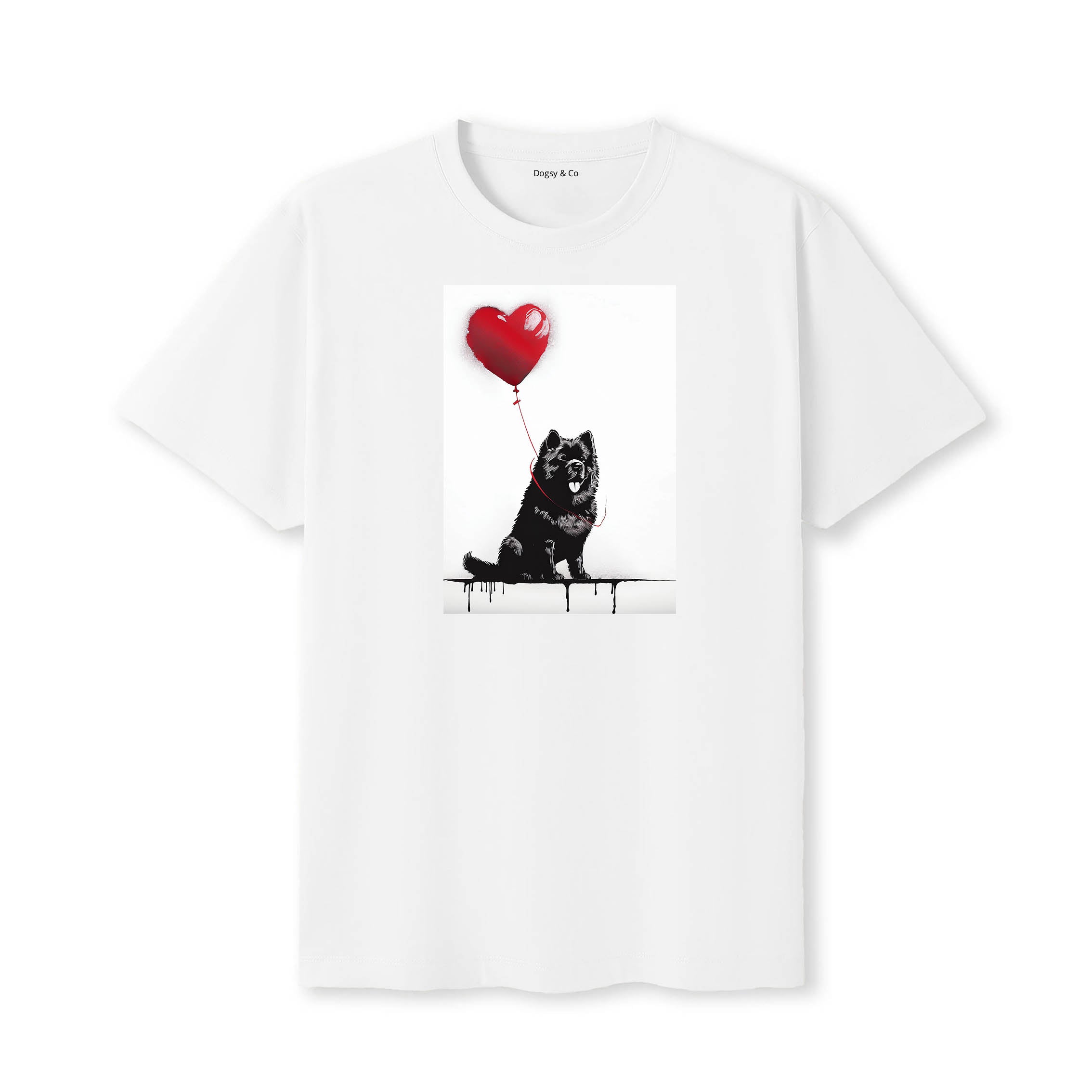 Chow Chow 1 Dogsy T-Shirt White