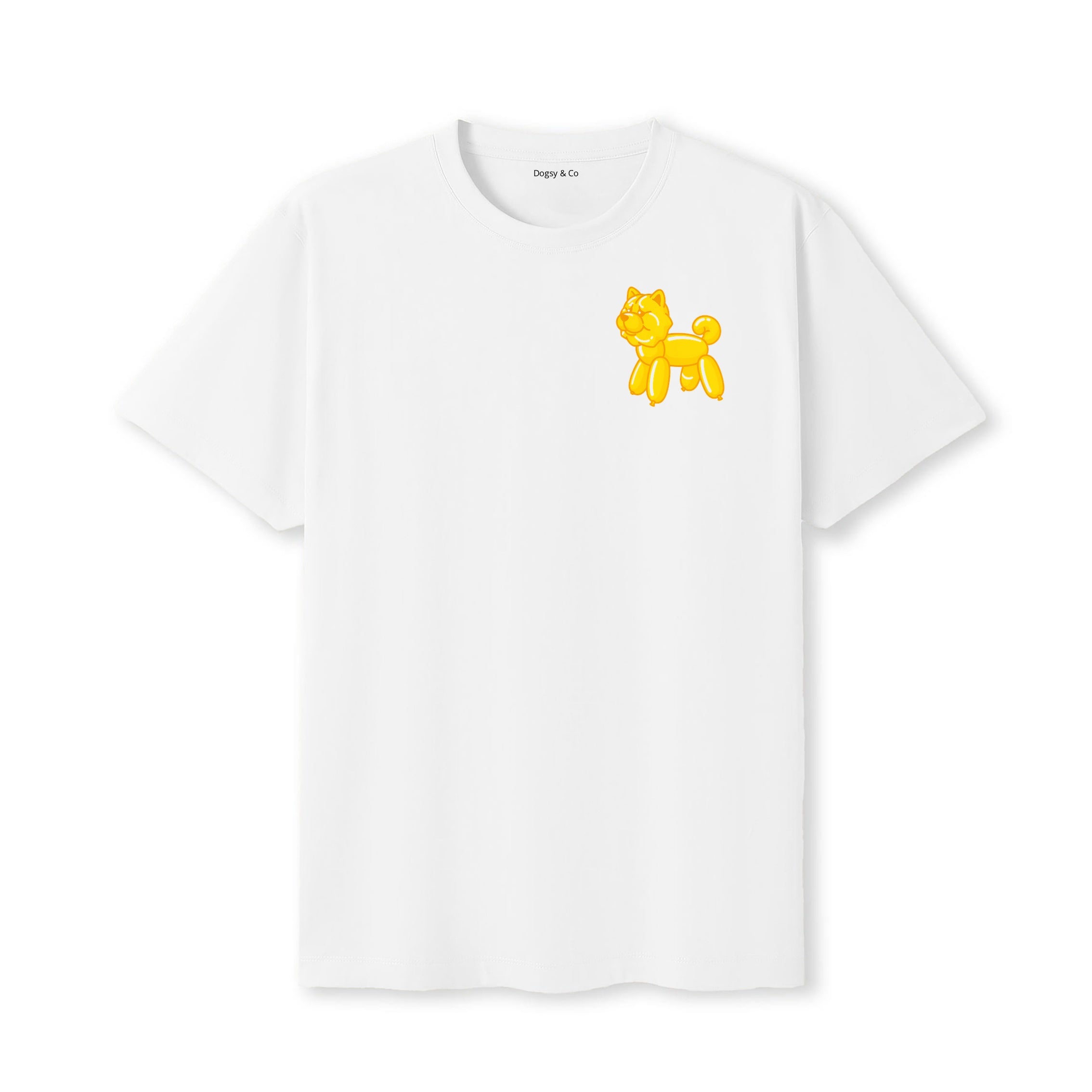 Chow Chow Balloon Dog T-Shirt - White