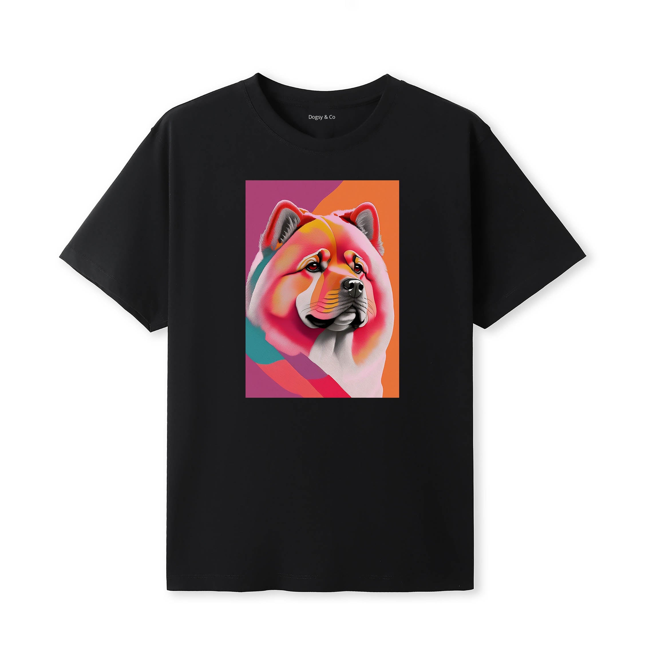 Chow Chow Mod Pop Dogs T-Shirt Artwork