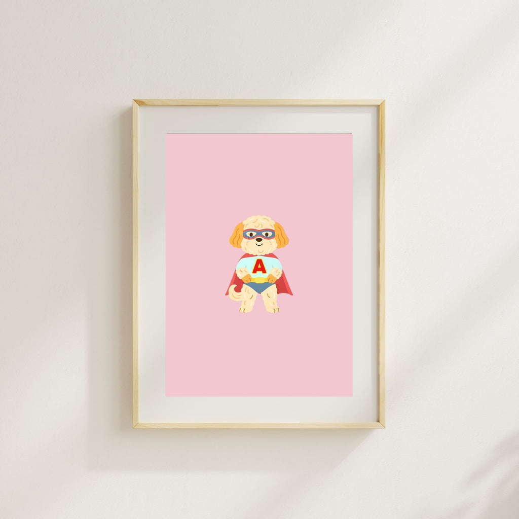 Cobberdog Kids Nursery Wall Art Print Bundle — 22 Dog Costume Designs, 5 Colours, 6 Print Sizes | Digital Download