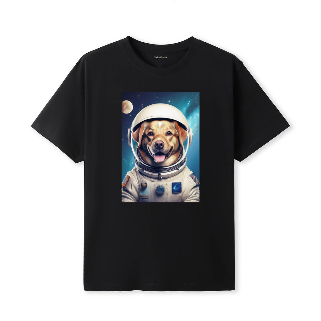 Cobberdog Astronaut Dog T-shirt - Black | Dogsy & Co