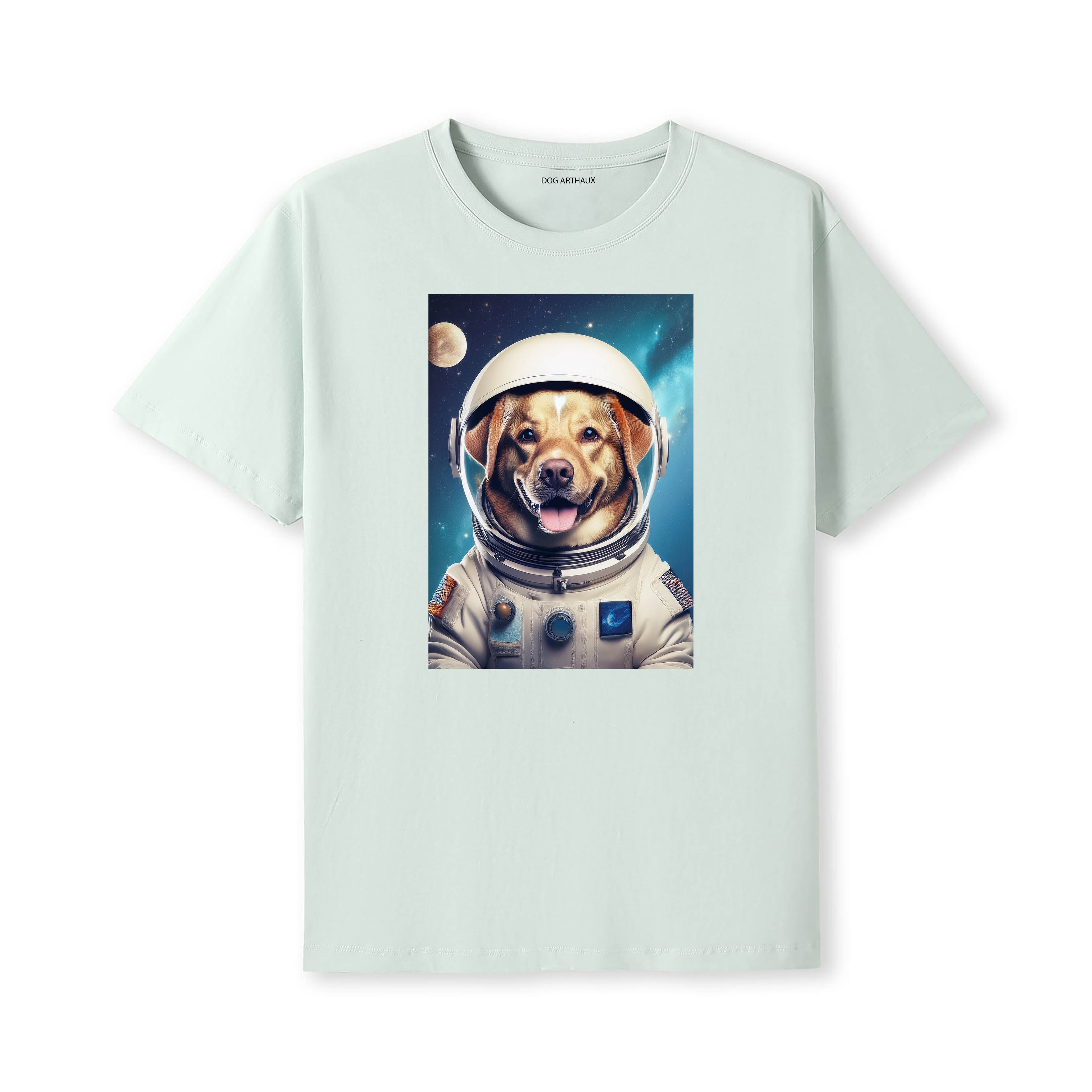 Cobberdog Astronaut Dog T-shirt - Mint