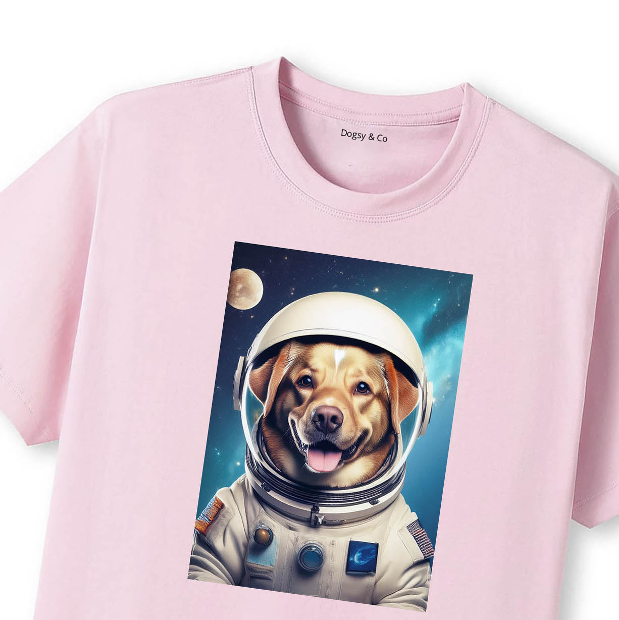 Pink T-Shirt Close Up