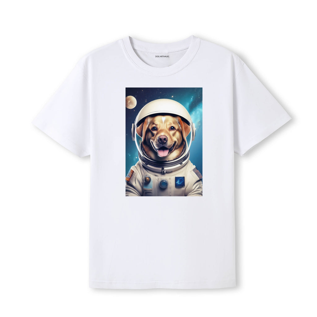 Cobberdog Astronaut Dog T-shirt - White