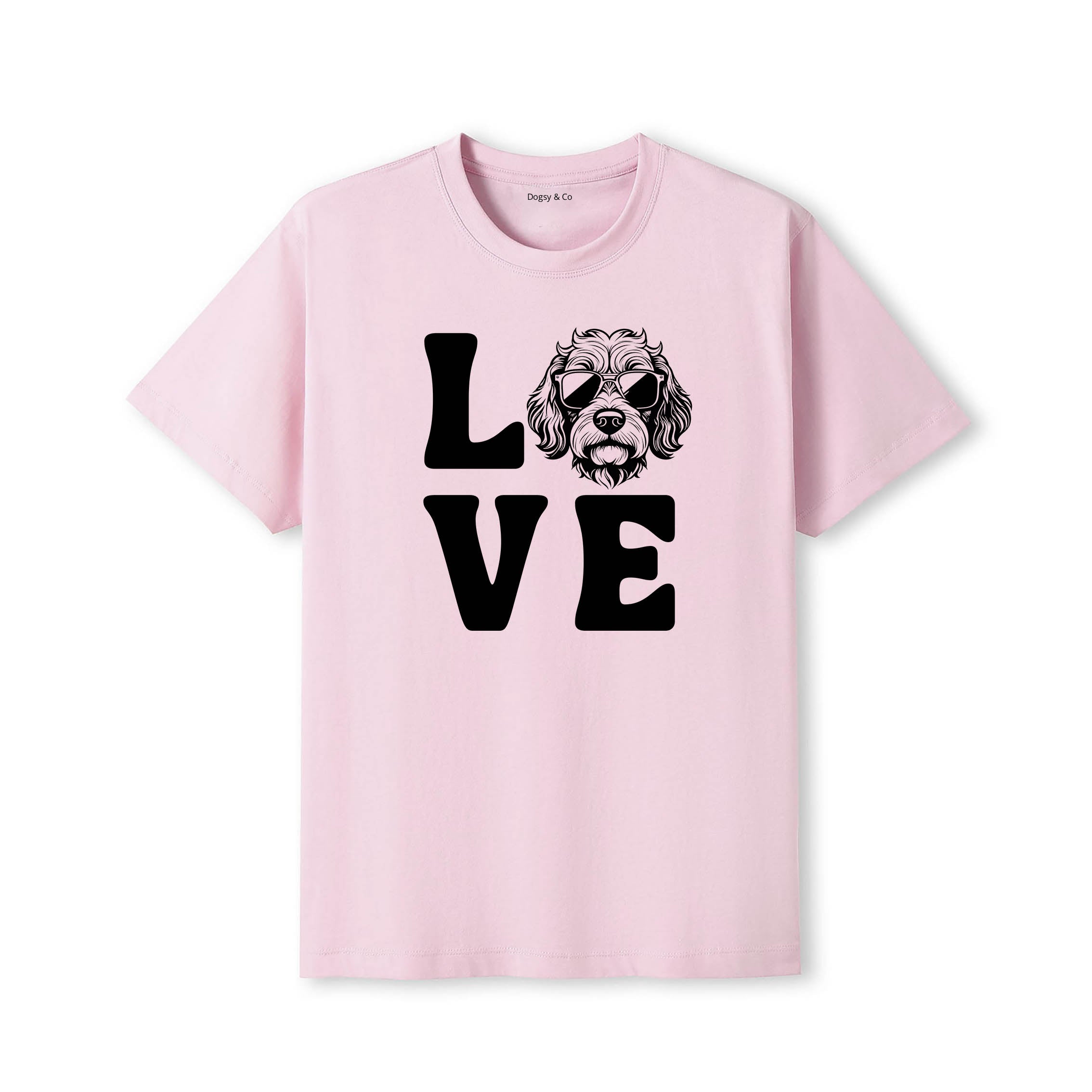 Cobberdog LOVE DOGS Tshirt - Pink