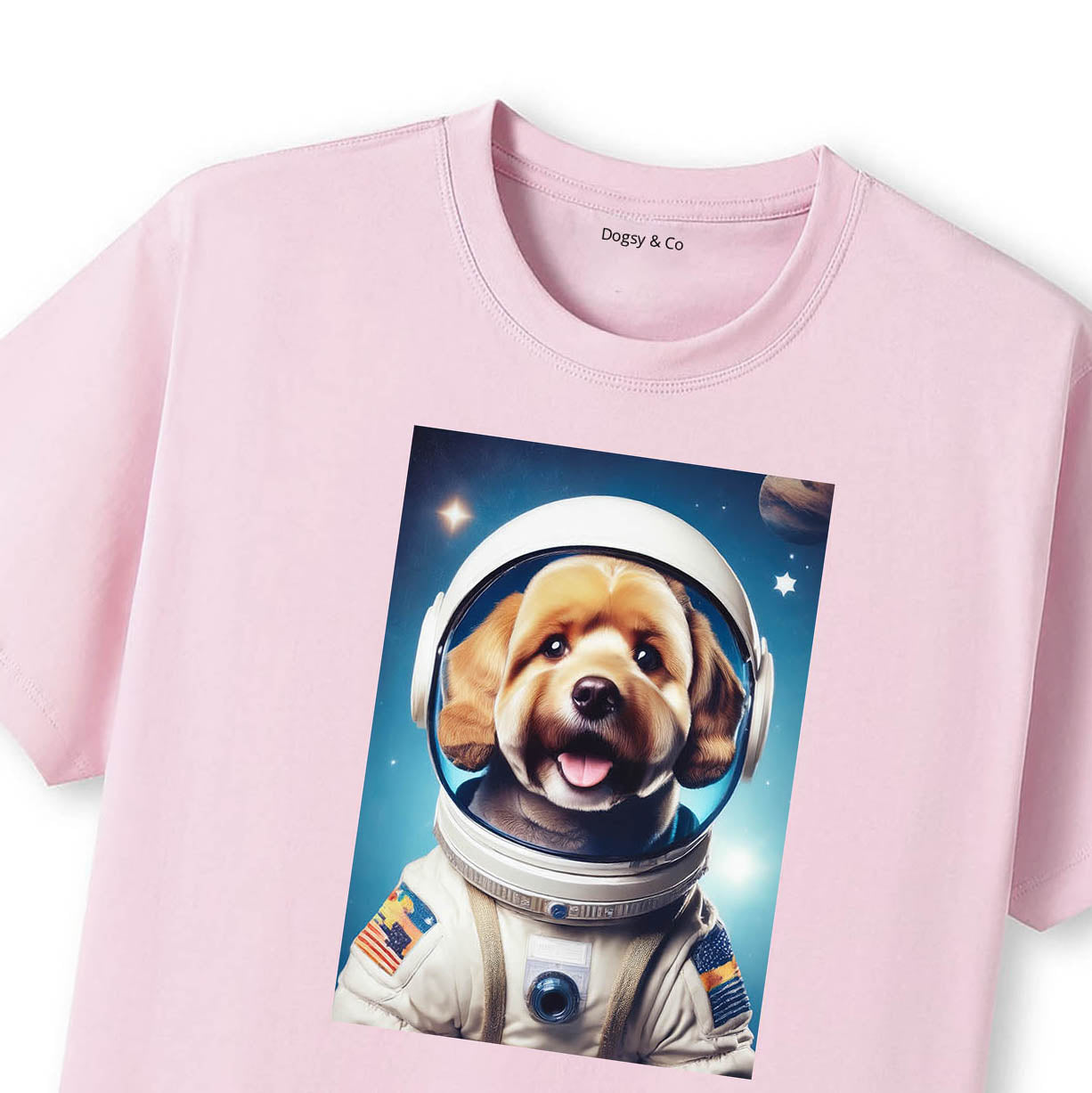 Pink T-Shirt Close Up