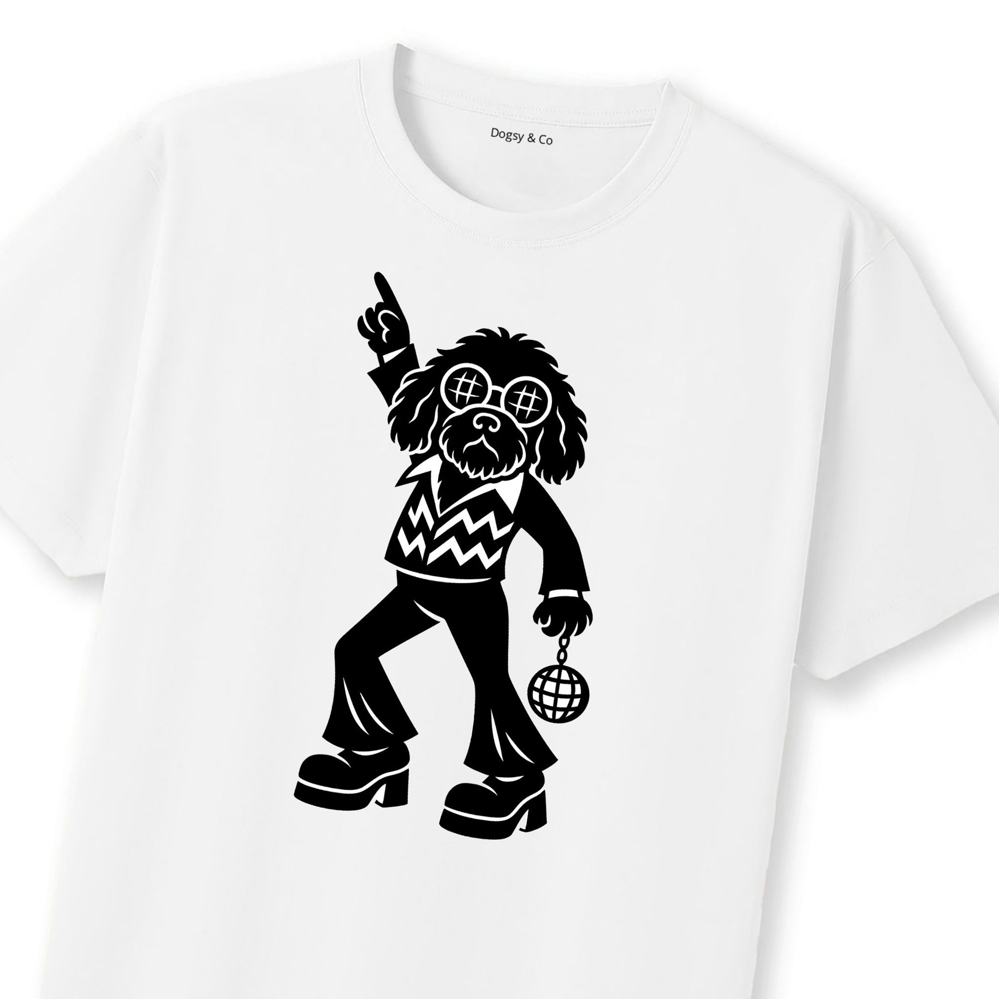 Cockapoo Disco Doggo T-Shirt | Dogsy & Co