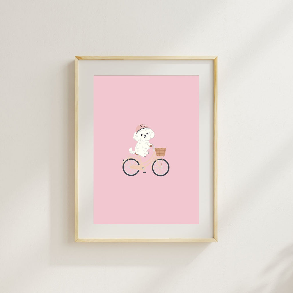 Coton de Tulear Kids Nursery Wall Art Print Bundle — 22 Dog Costume Designs, 5 Colours, 6 Print Sizes | Digital Download