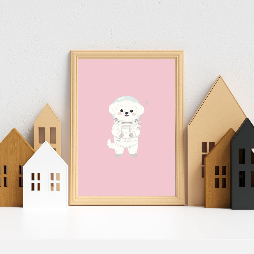 Coton de Tulear Kids Nursery Wall Art Print Bundle — 22 Dog Costume Designs, 5 Colours, 6 Print Sizes | Digital Download