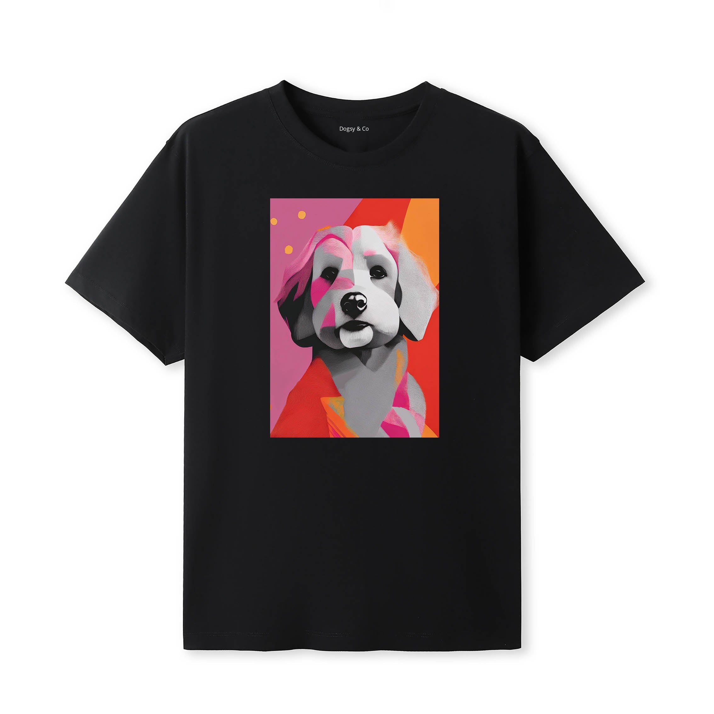 Coton de Tulear Mod Pop Dogs T-Shirt Artwork