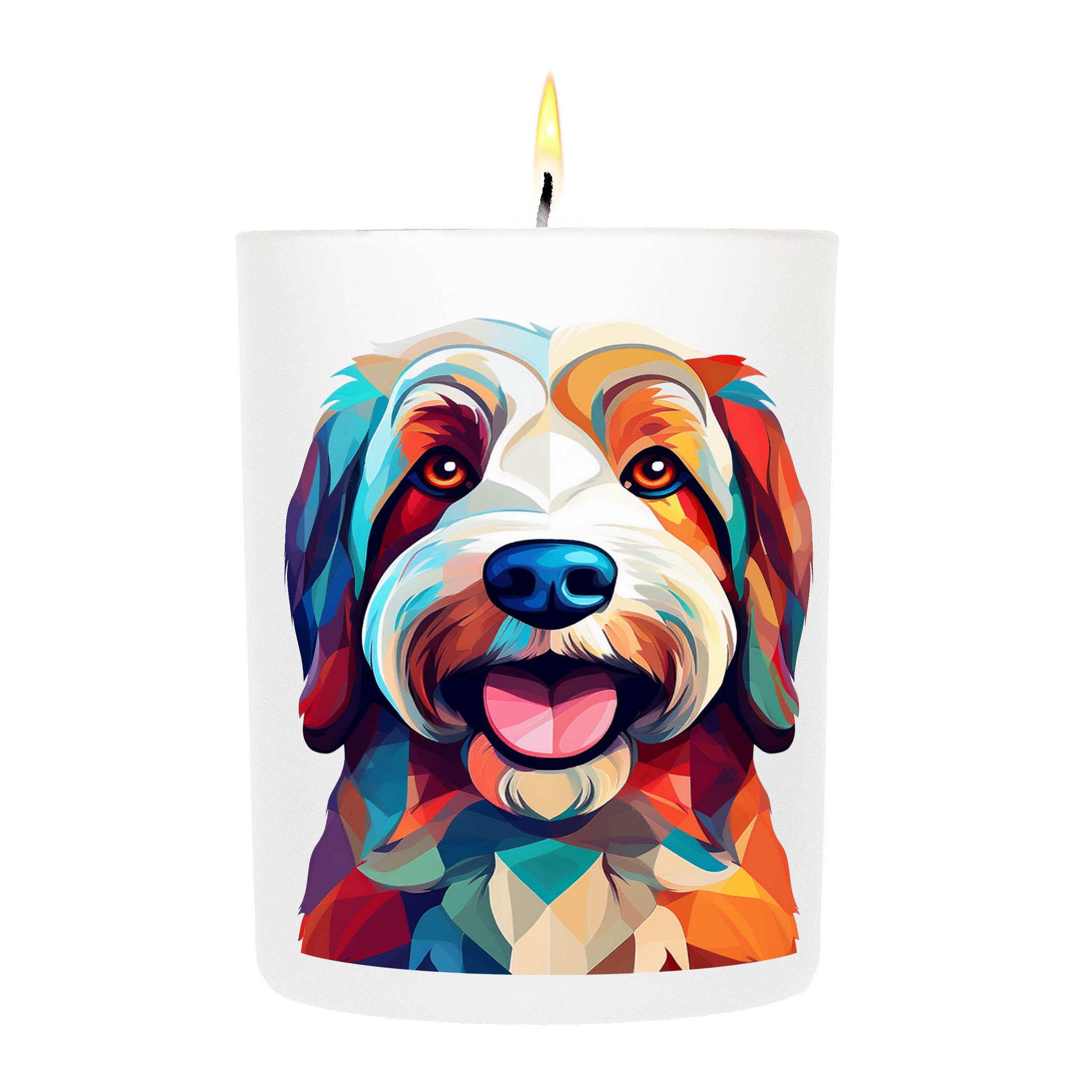 Coton de Tulear Graphic Bold Dog Candle