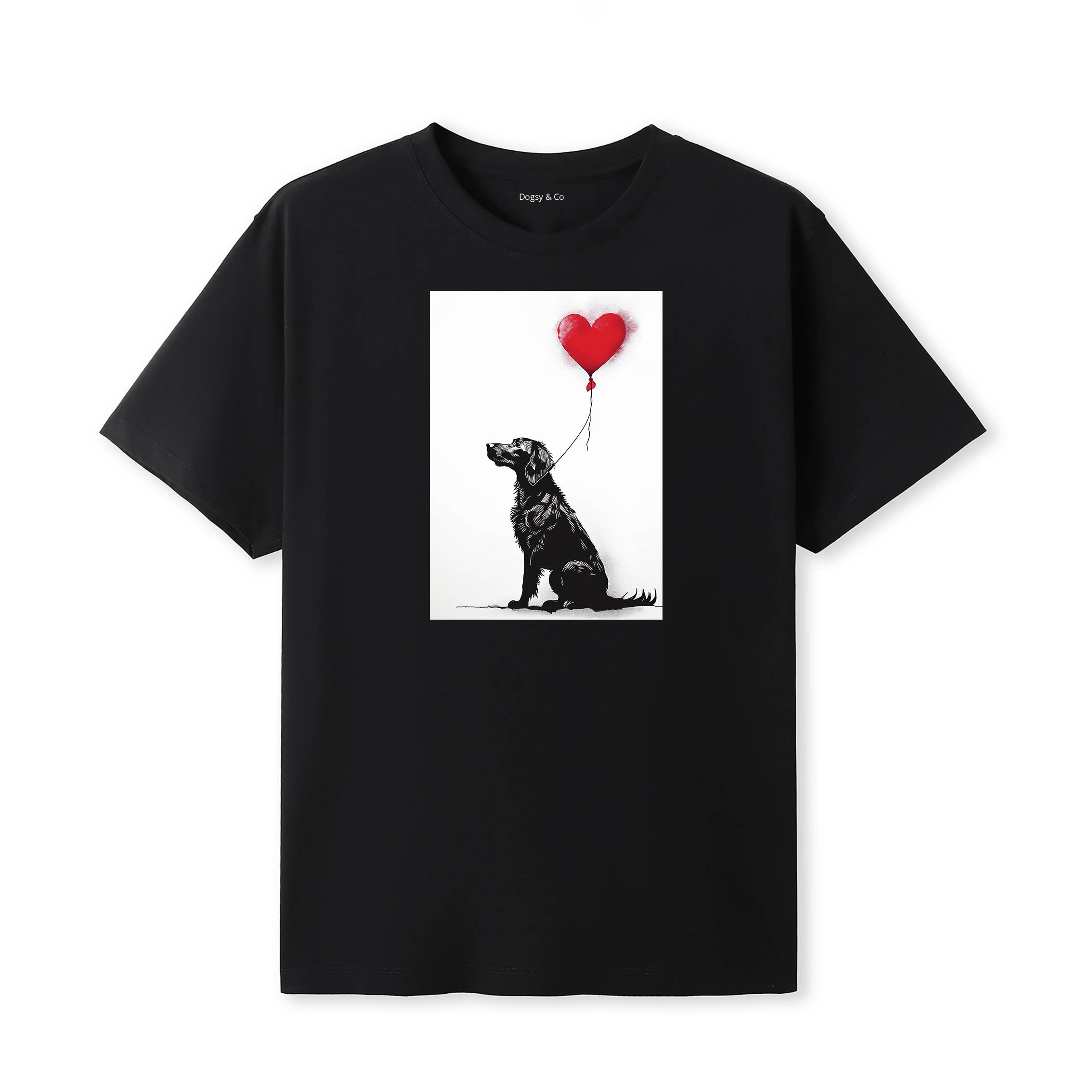 Curly Coated Retriever 1 Dogsy T-Shirt Black