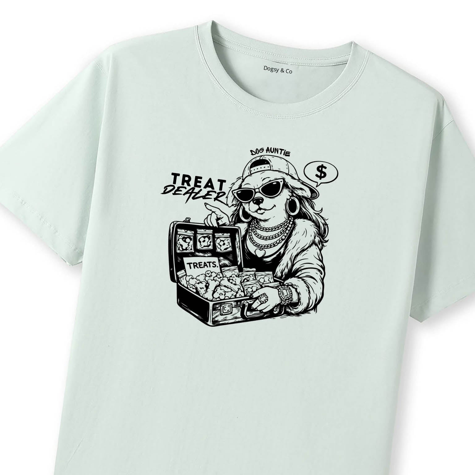 Treat dealer Dog Aunty / Dog Auntie T-Shirt - image 8