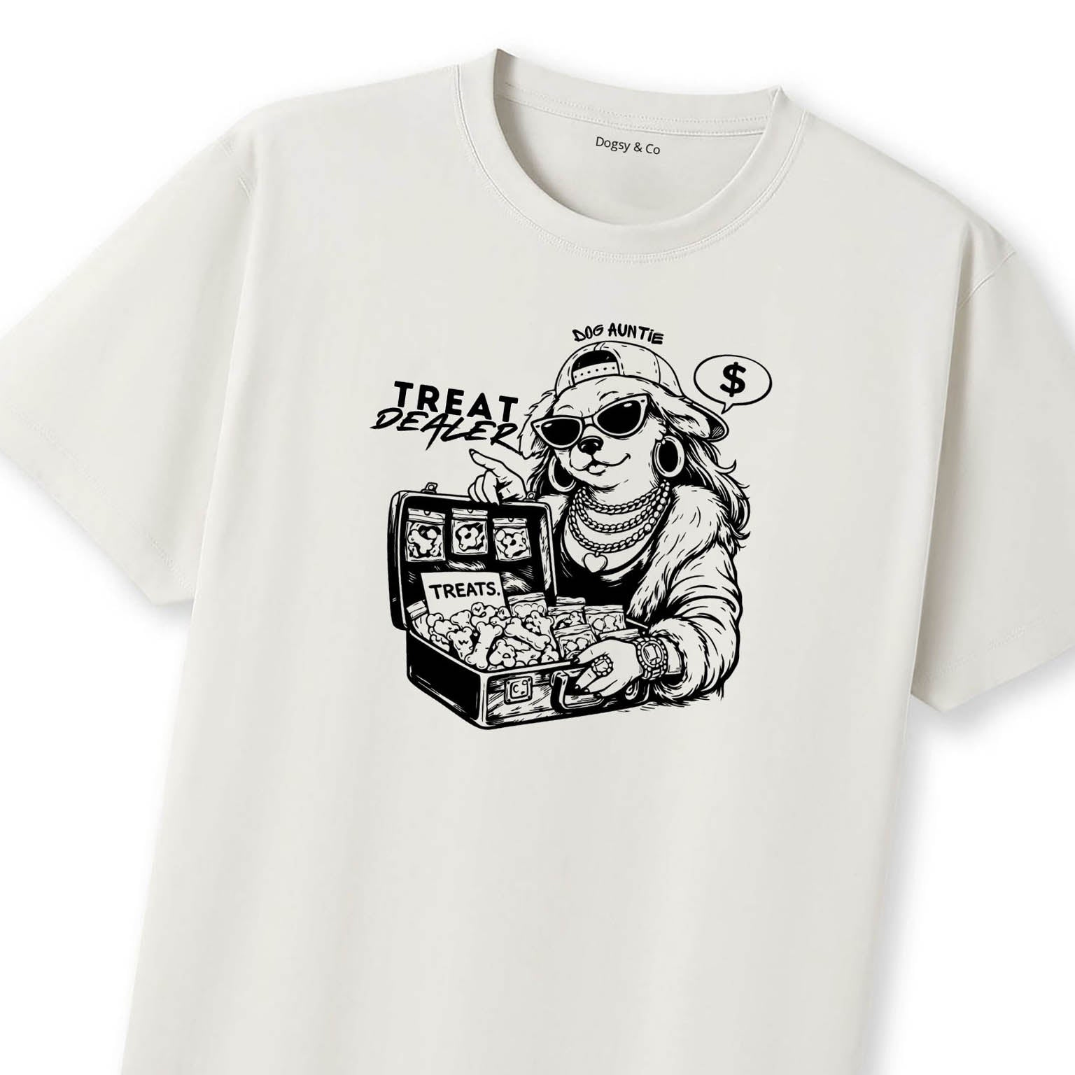 Treat dealer Dog Aunty / Dog Auntie T-Shirt - image 9