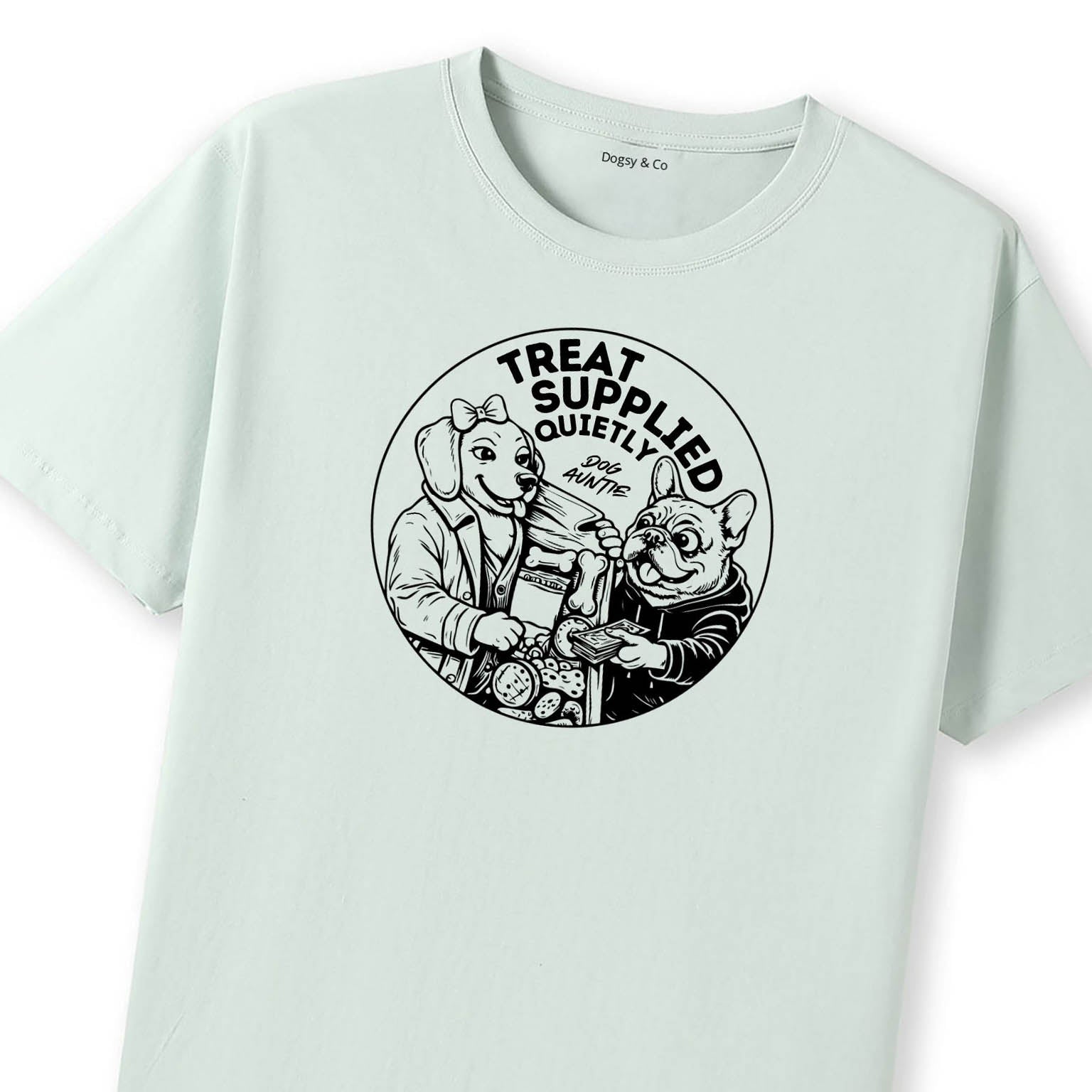 Treats supplied quietly Dog Aunty / Dog Auntie T-Shirt - image 8