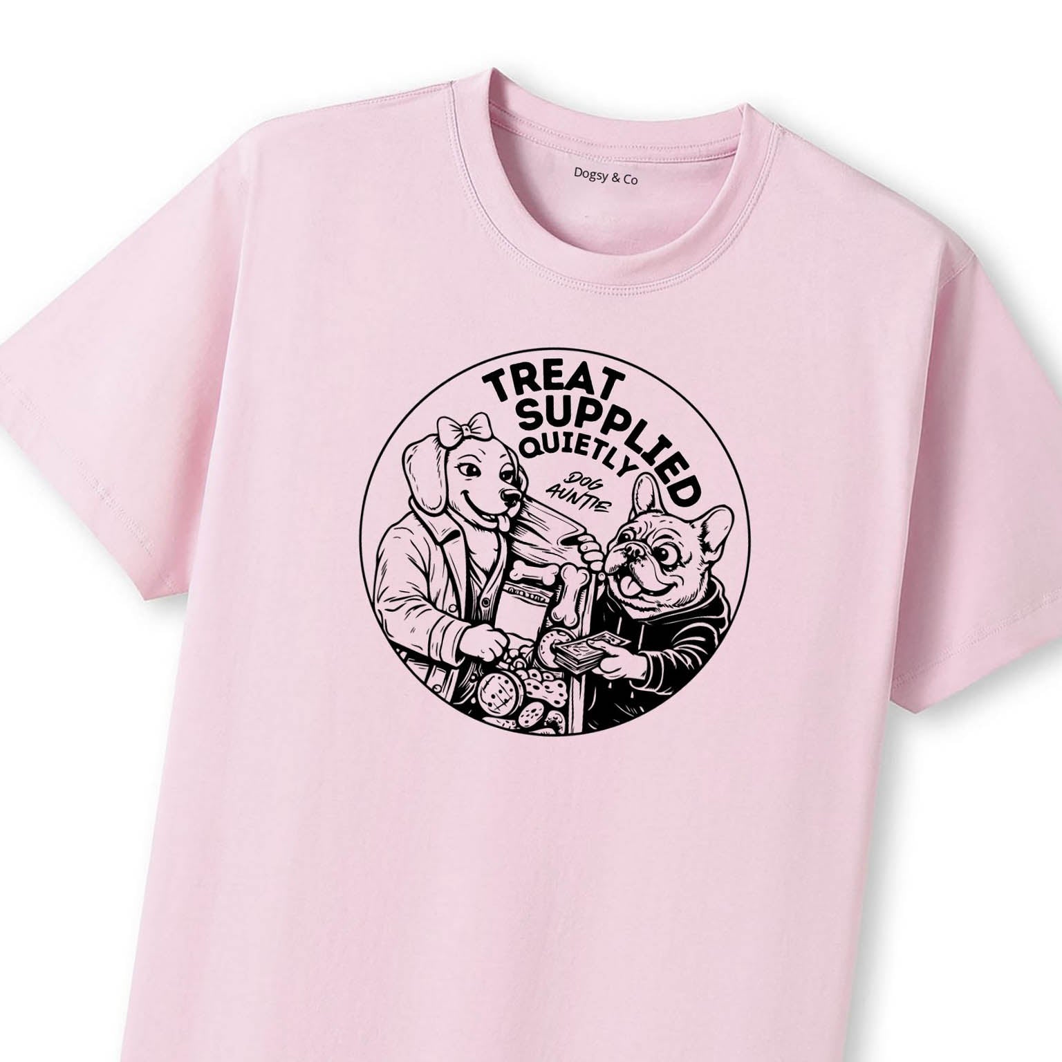 Treats supplied quietly Dog Aunty / Dog Auntie T-Shirt - image 7