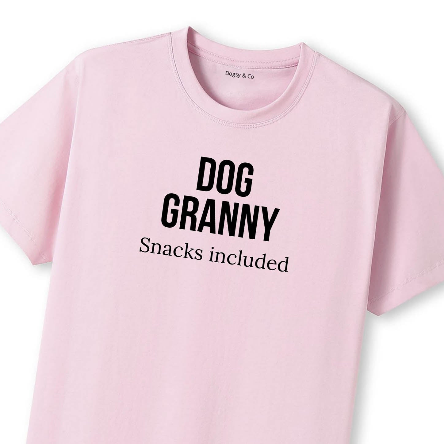 Snacks included Dog Granny T-Shirt - image 9