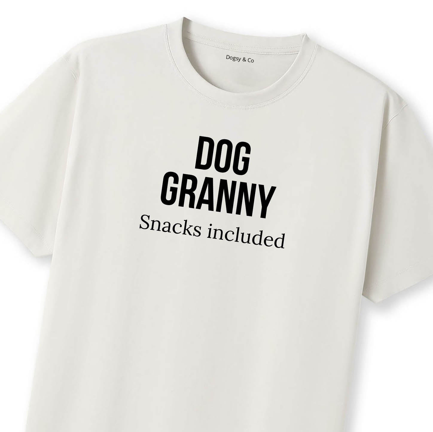 Snacks included Dog Granny T-Shirt - image 10