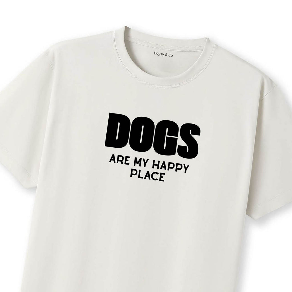 Dogs Are My Happy Place T-Shirt - image 9
