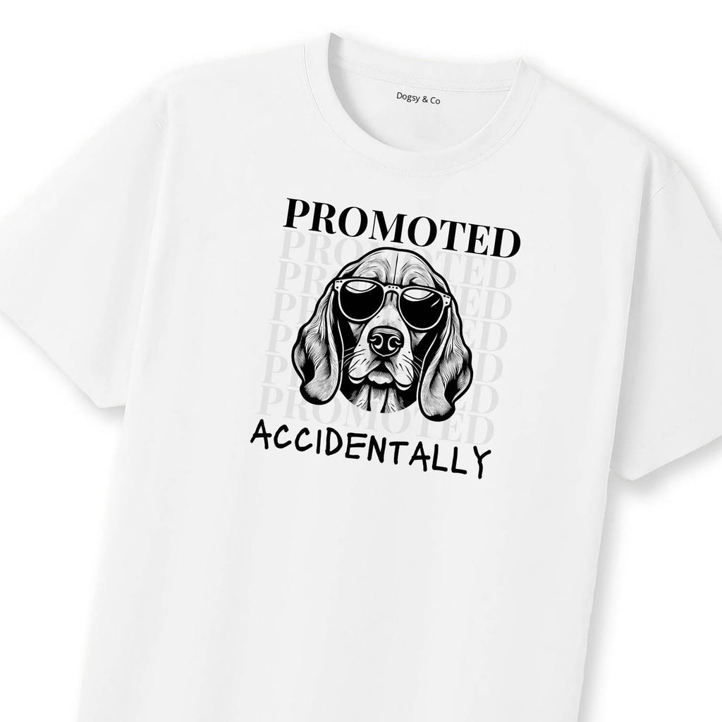 Promoted Accidentally Dog Uncle T-Shirt | Dogsy & Co