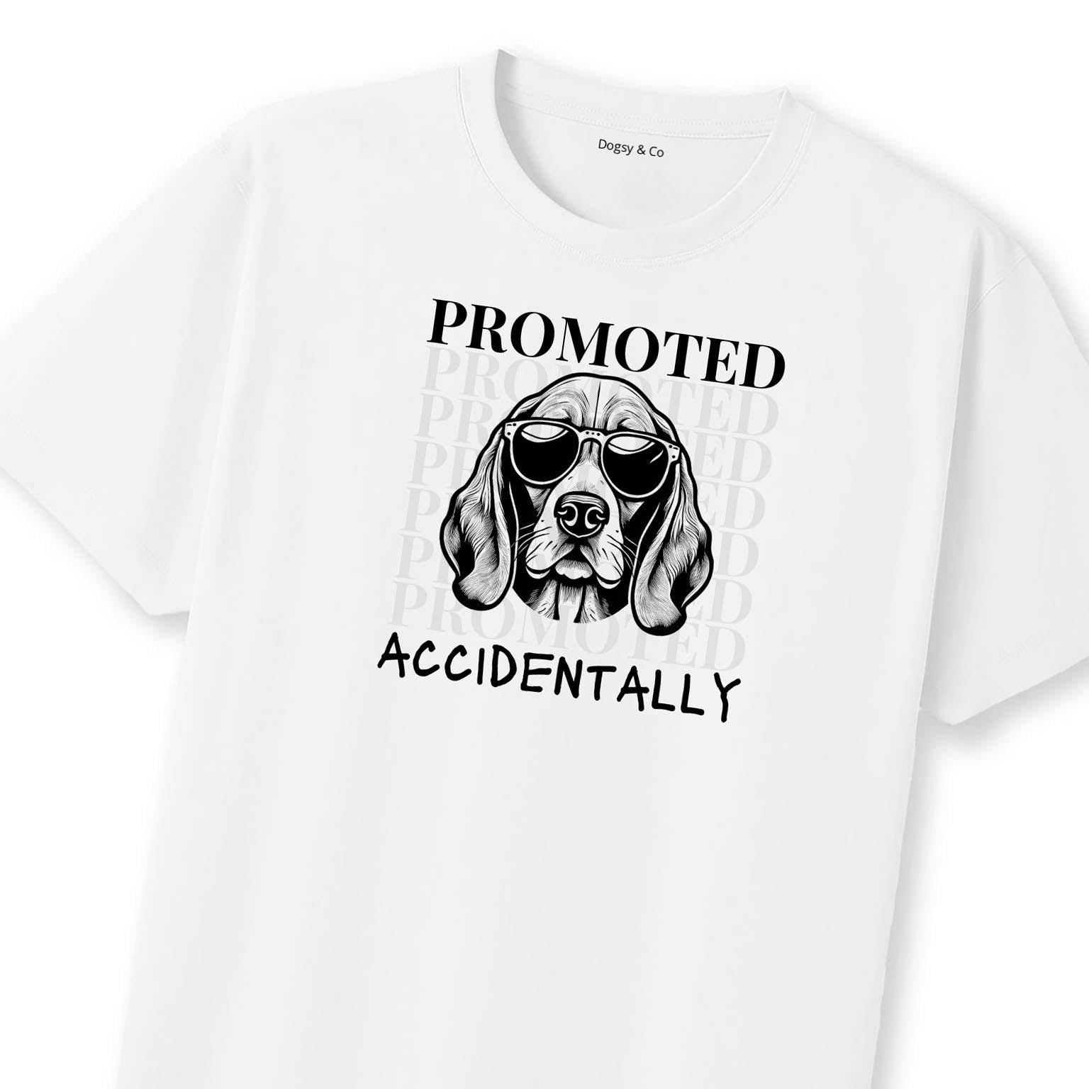 Promoted Accidentally Dog Uncle T-Shirt | Dogsy & Co