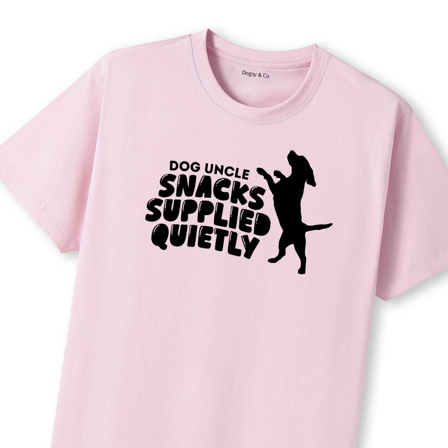 Dog Uncle T-Shirt Snacks supplied quietly. - image 8