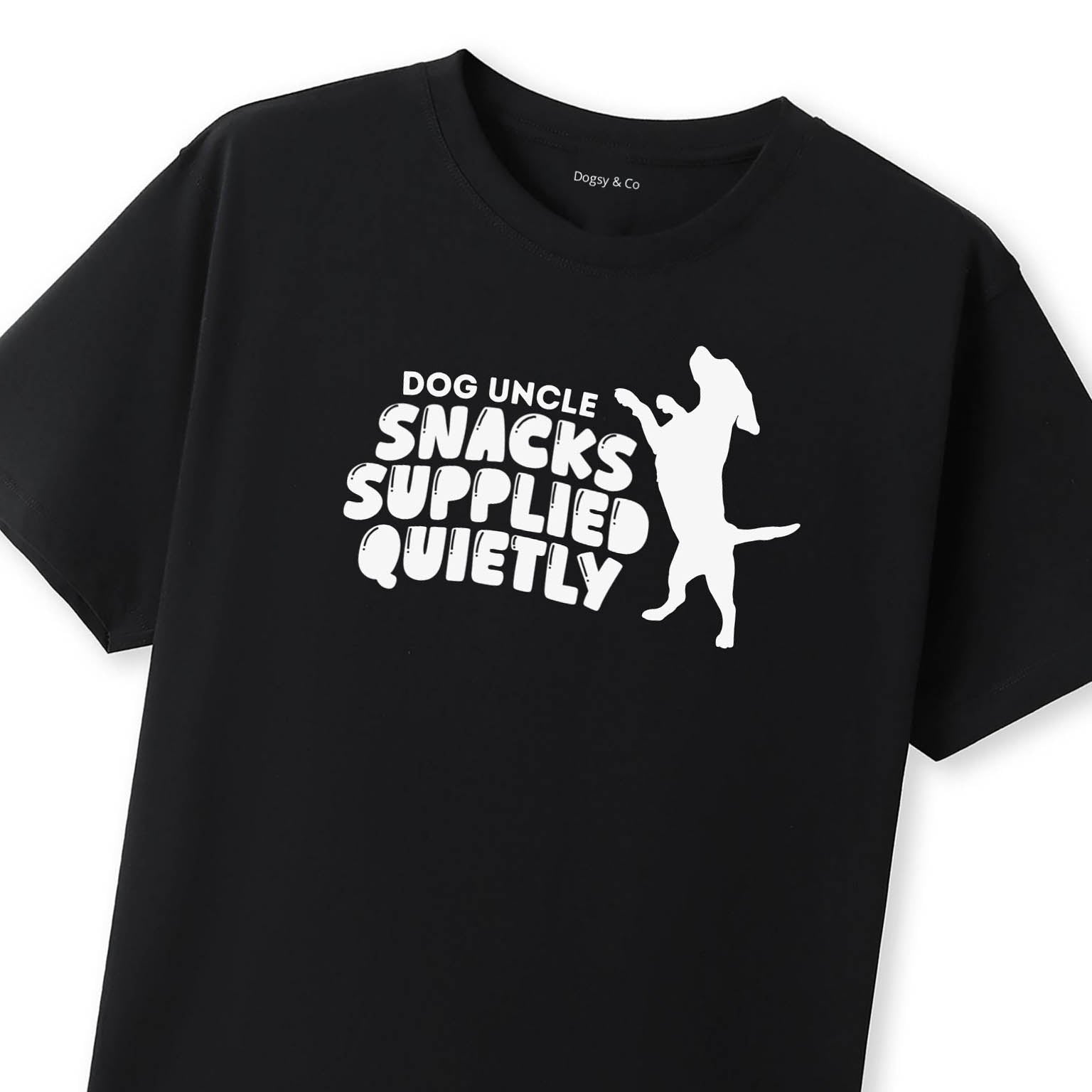 Dog Uncle T-Shirt Snacks supplied quietly. - image 9