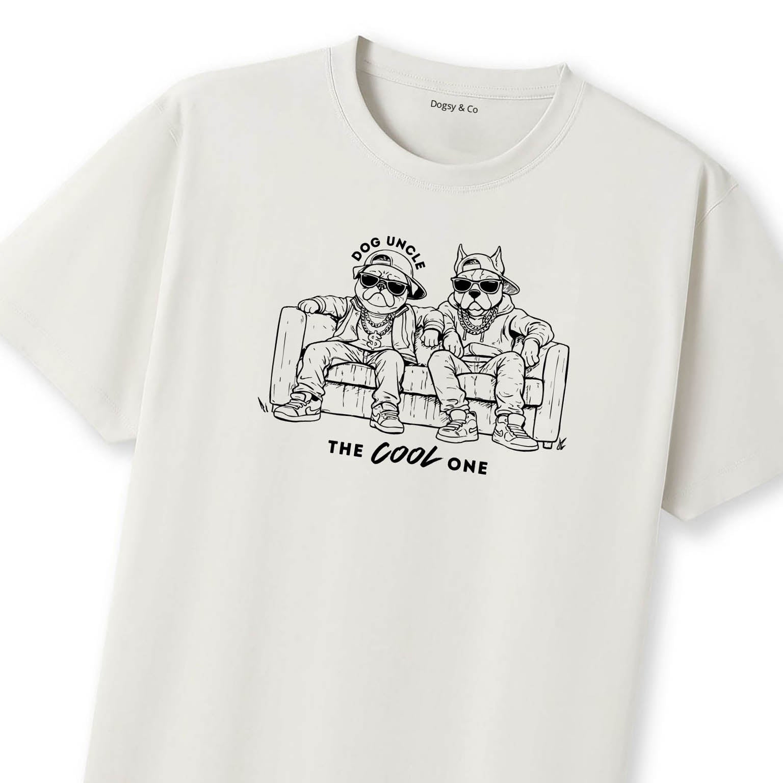 The Cool One Dog Uncle T-Shirt - image 10