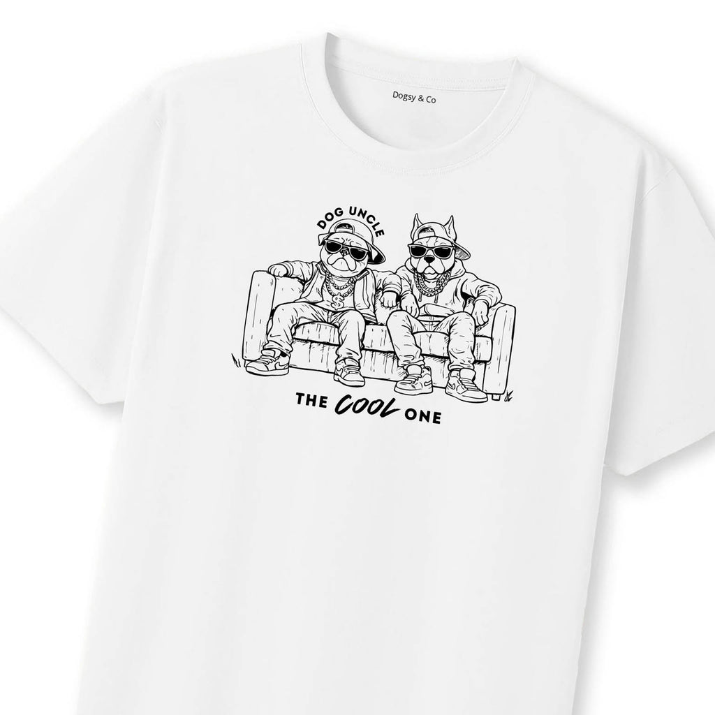 The Cool One Dog Uncle T-Shirt | Dogsy & Co