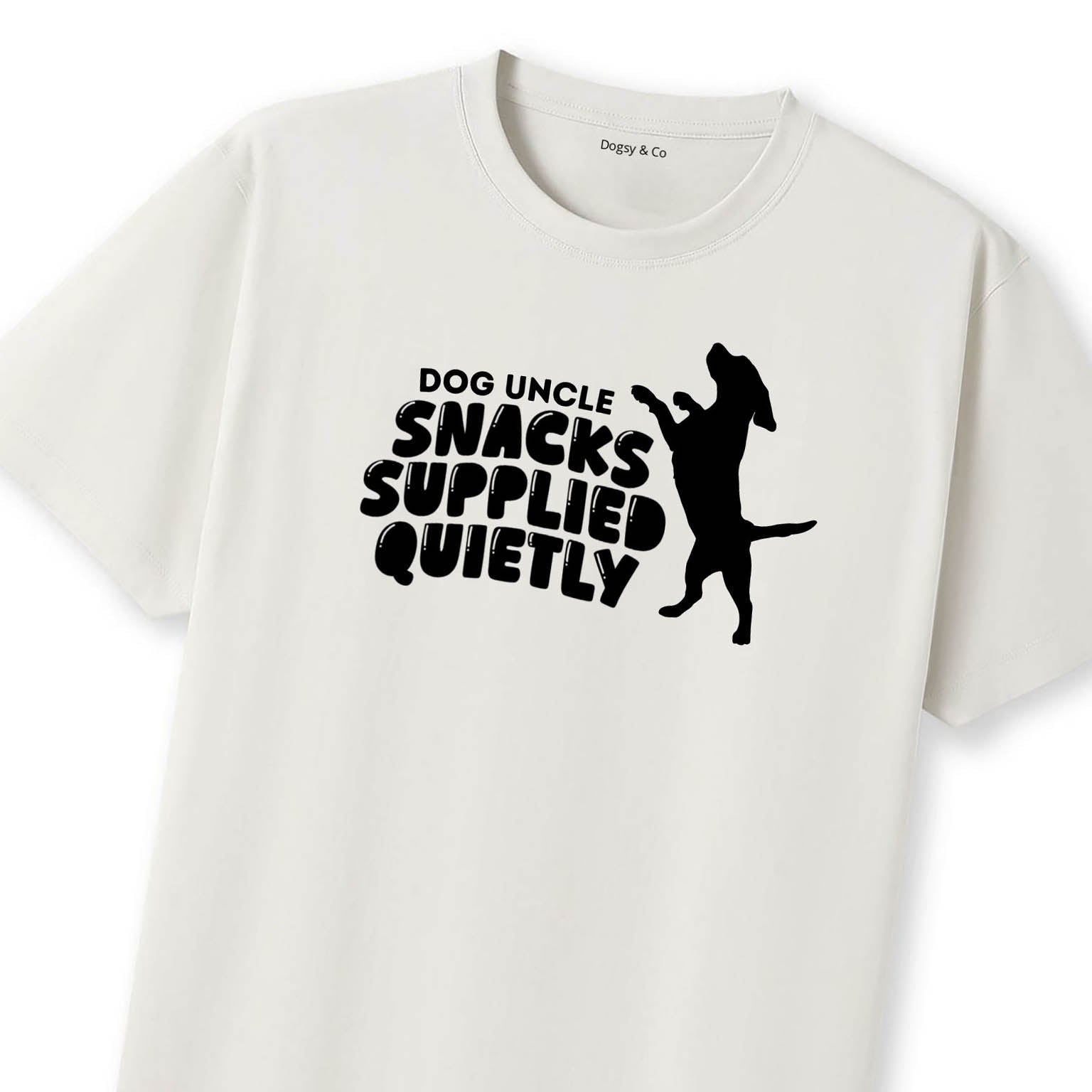 Dog Uncle T-Shirt Snacks supplied quietly. - image 11
