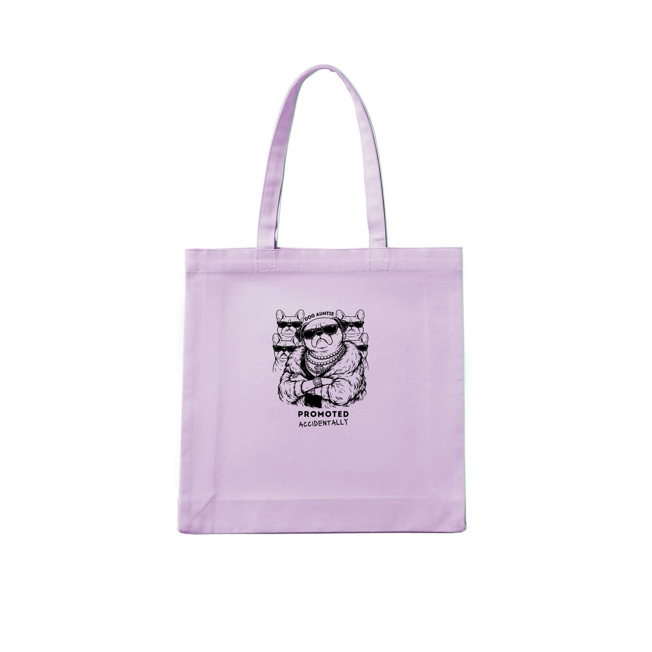 Dog Aunty / Dog Auntie Promoted Accidentally Tote Bag - detail view