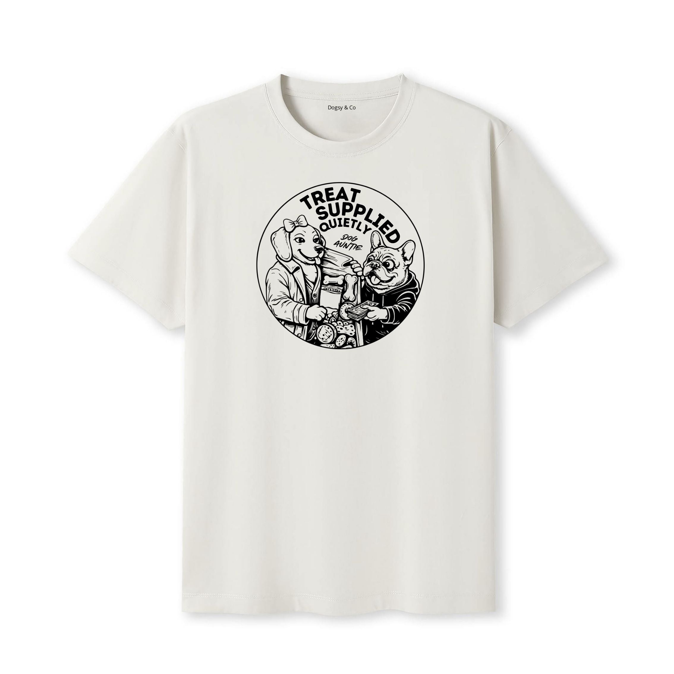 Treats supplied quietly Dog Aunty / Dog Auntie T-Shirt - image 5