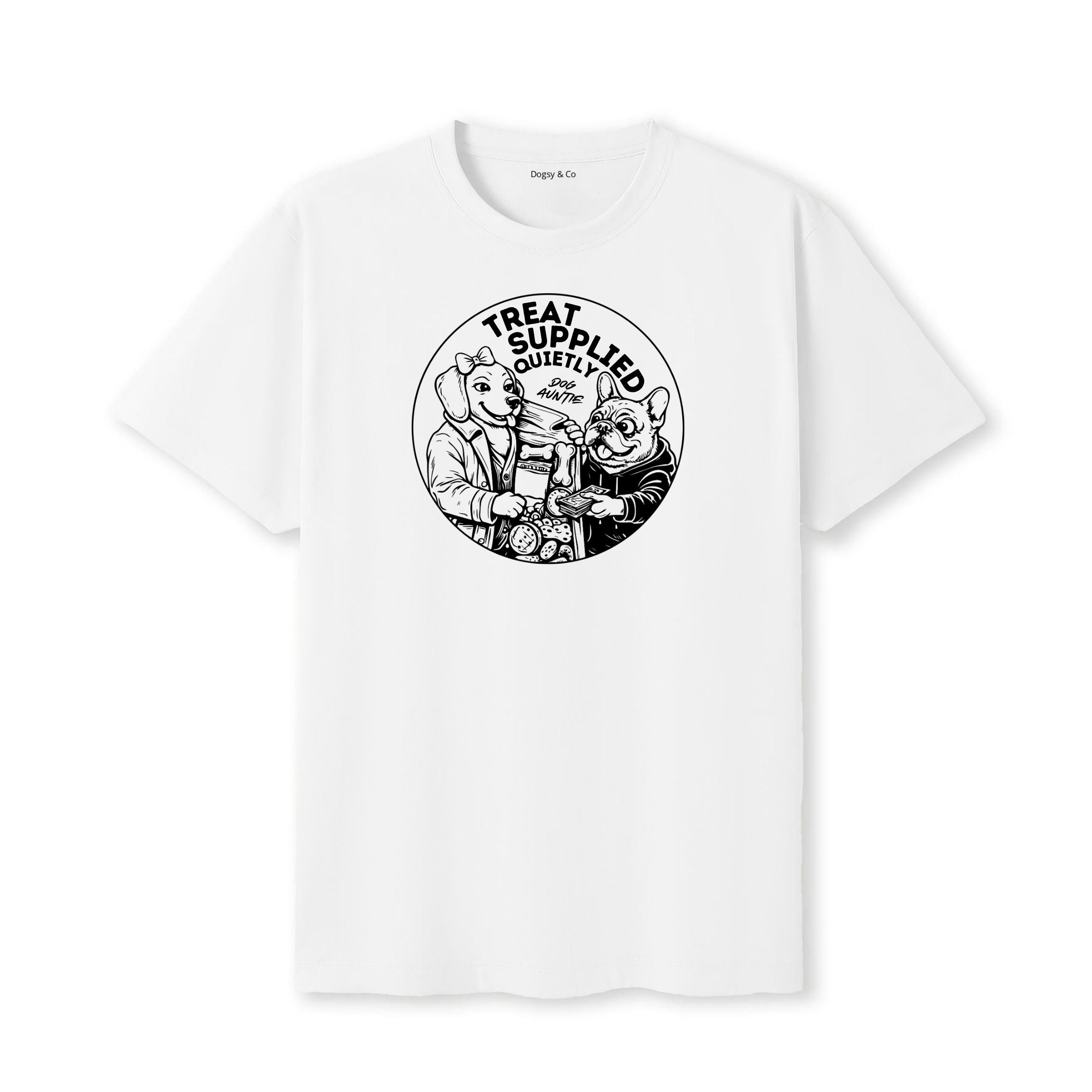 Treats supplied quietly Dog Aunty / Dog Auntie T-Shirt - image 6