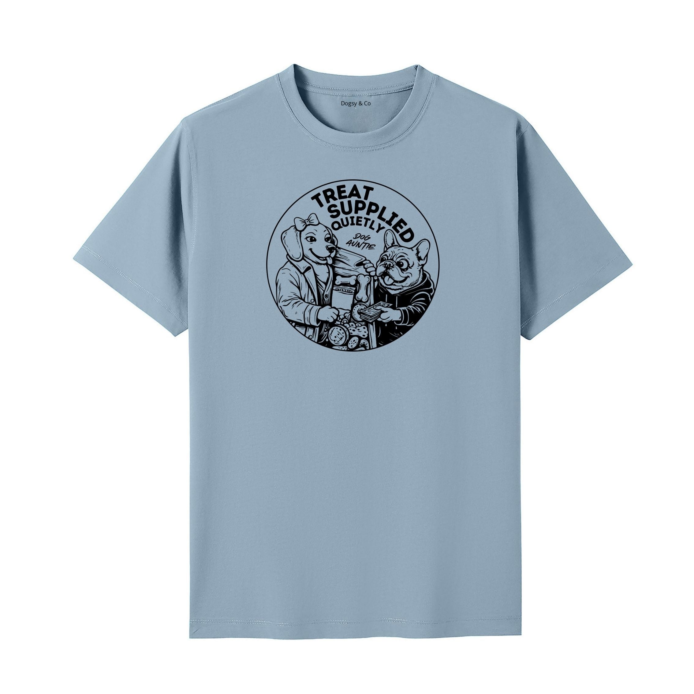 Treats supplied quietly Dog Aunty / Dog Auntie T-Shirt - image 4