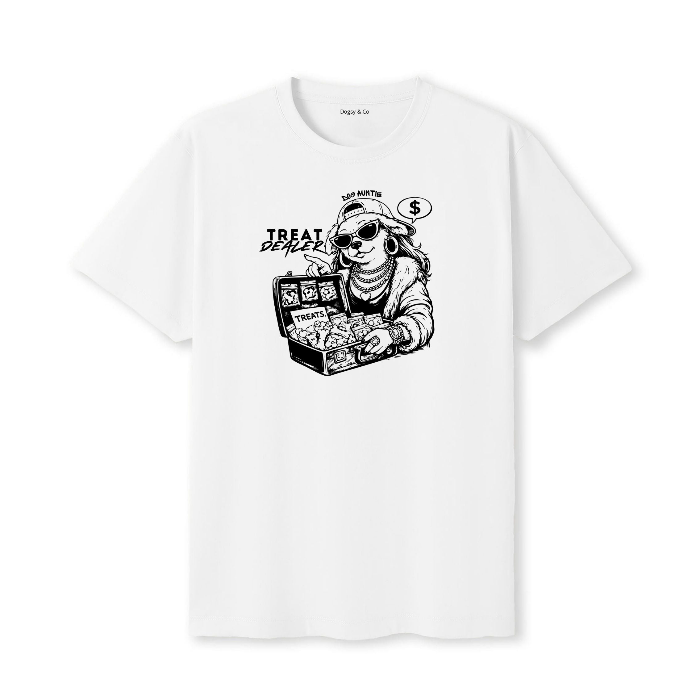Treat dealer Dog Aunty / Dog Auntie T-Shirt - image 6