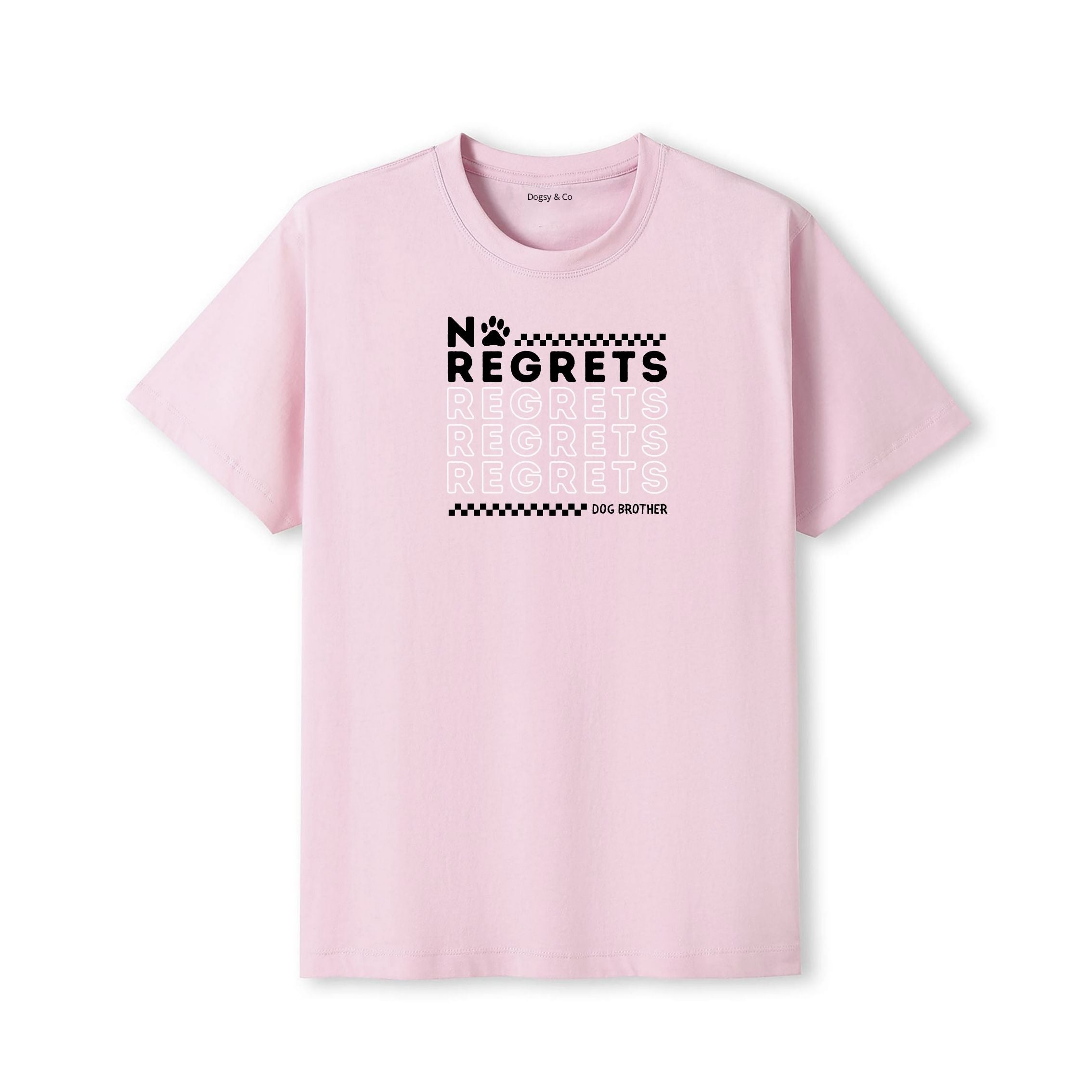 No regrets Dog Brother T-Shirt - detail view