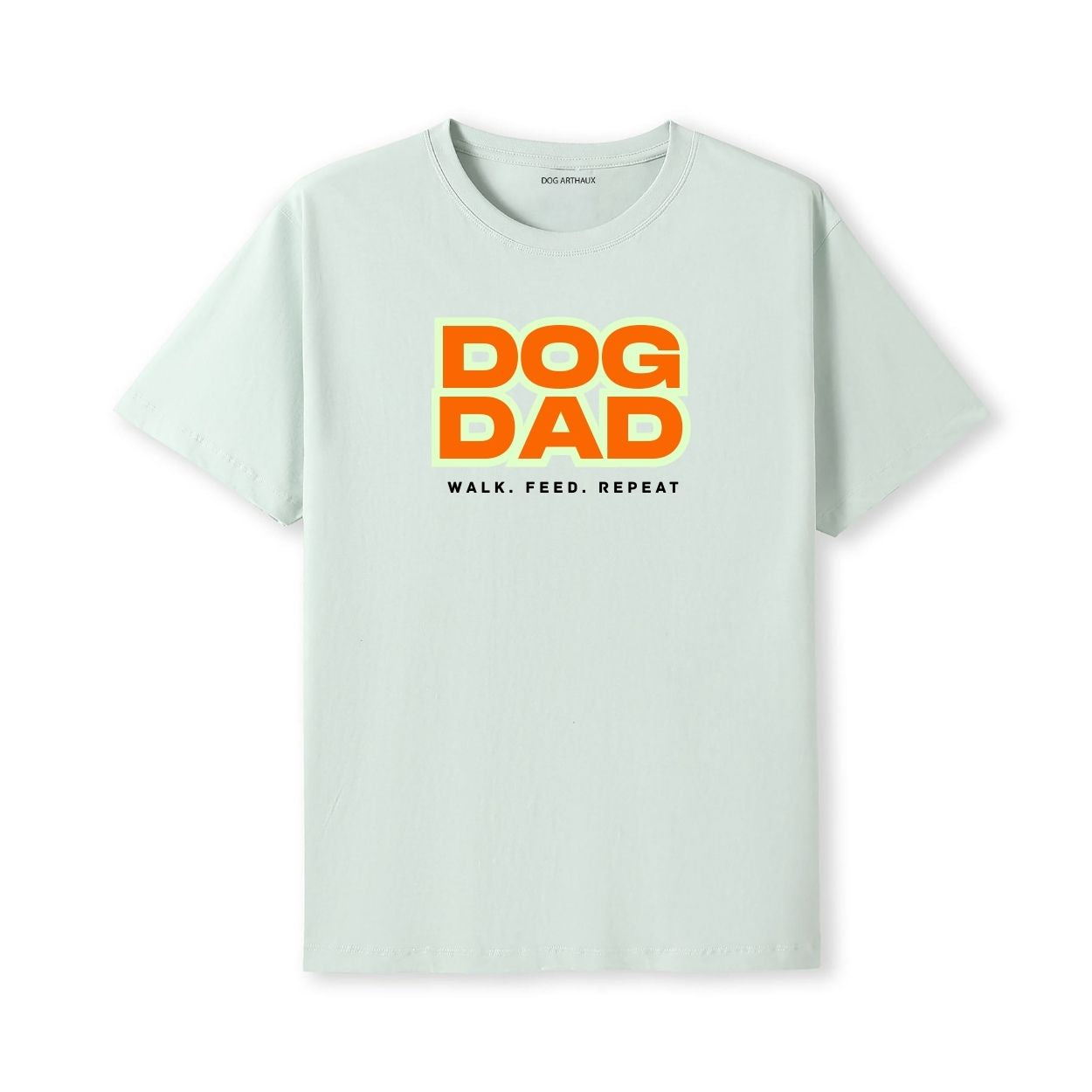 Dog Dad Walk. Feed.Repeat T-Shirt