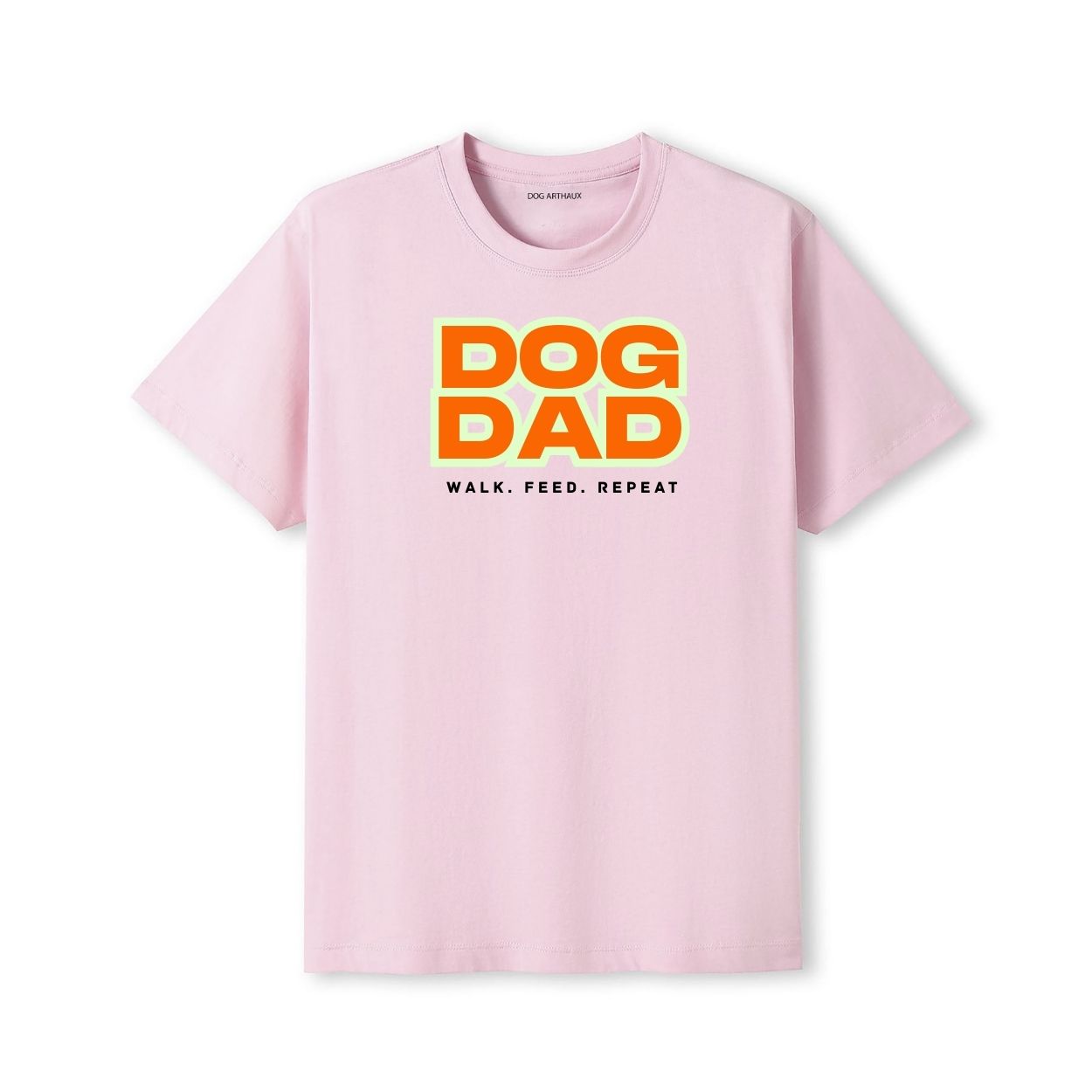 Dog Dad Walk. Feed.Repeat T-Shirt
