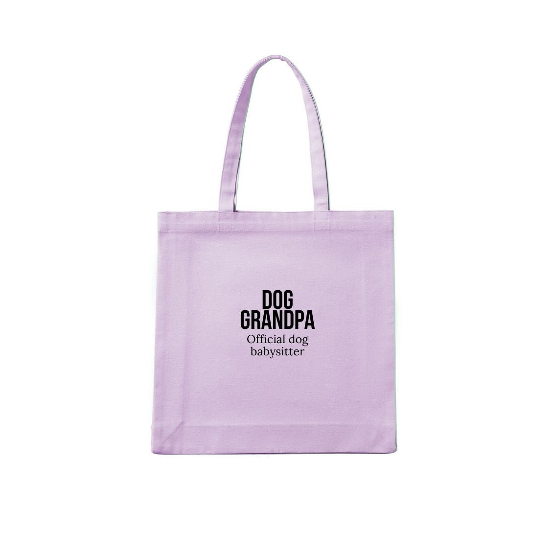 Dog Grandpa Tote Bag Official dog babysitter.