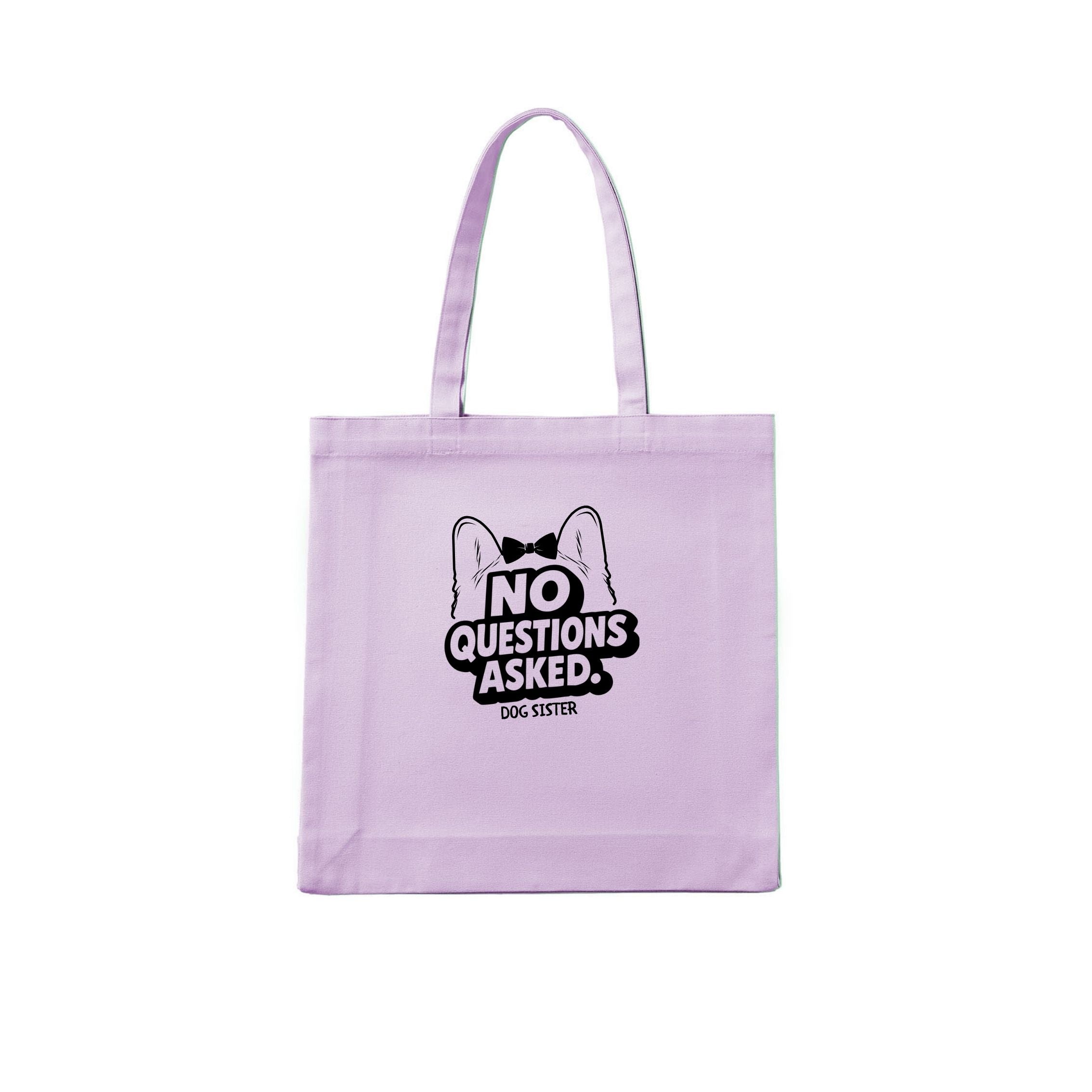 Dog Sister No questions asked Tote Bag - image 4