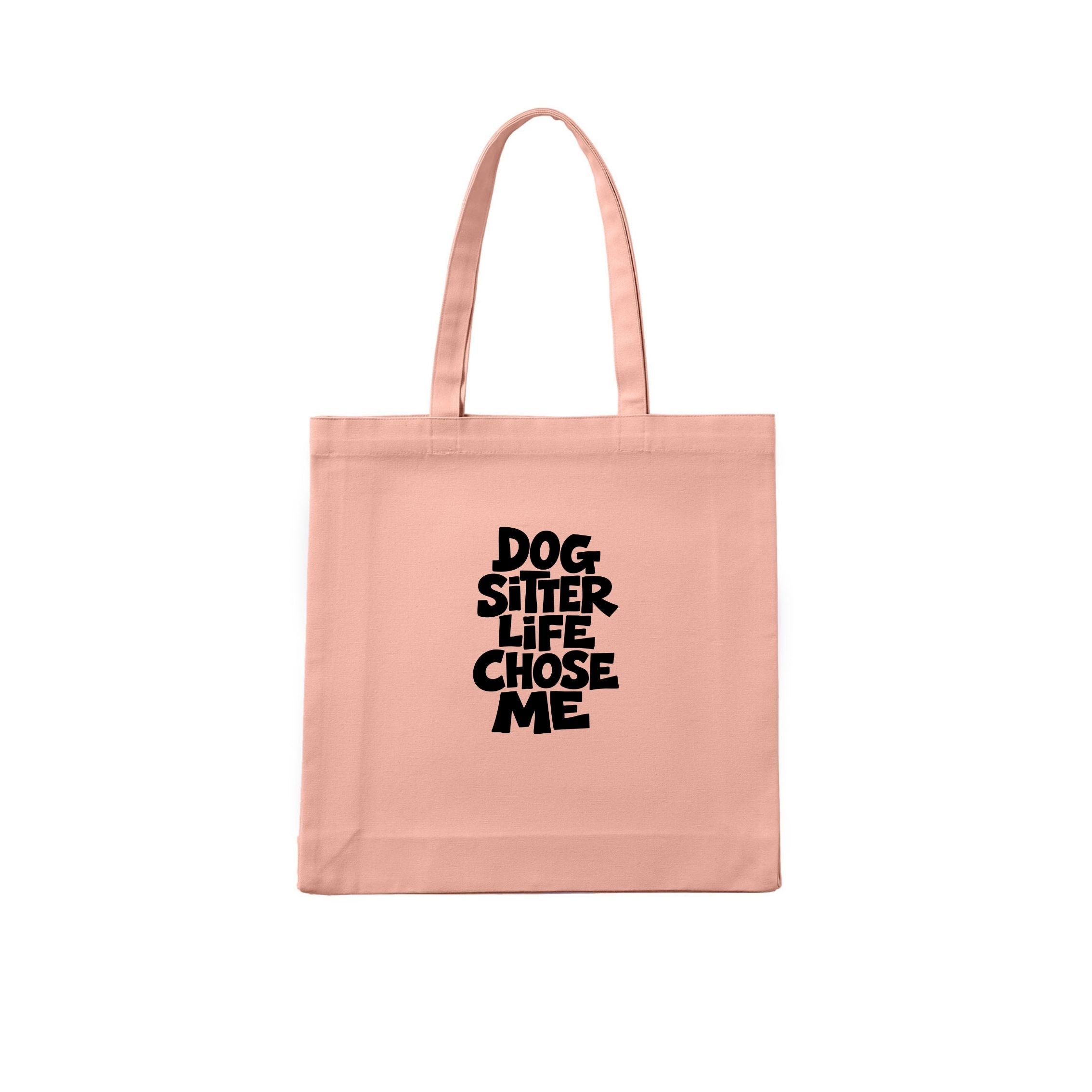 Dog Sitter Life Chose Me Tote Bag - detail view