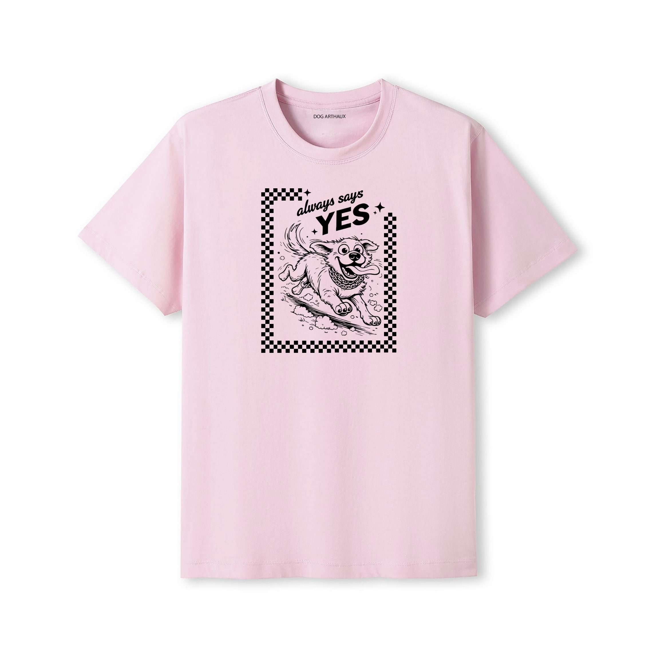 Always Says Yes Dog Uncle T-Shirt - detail view