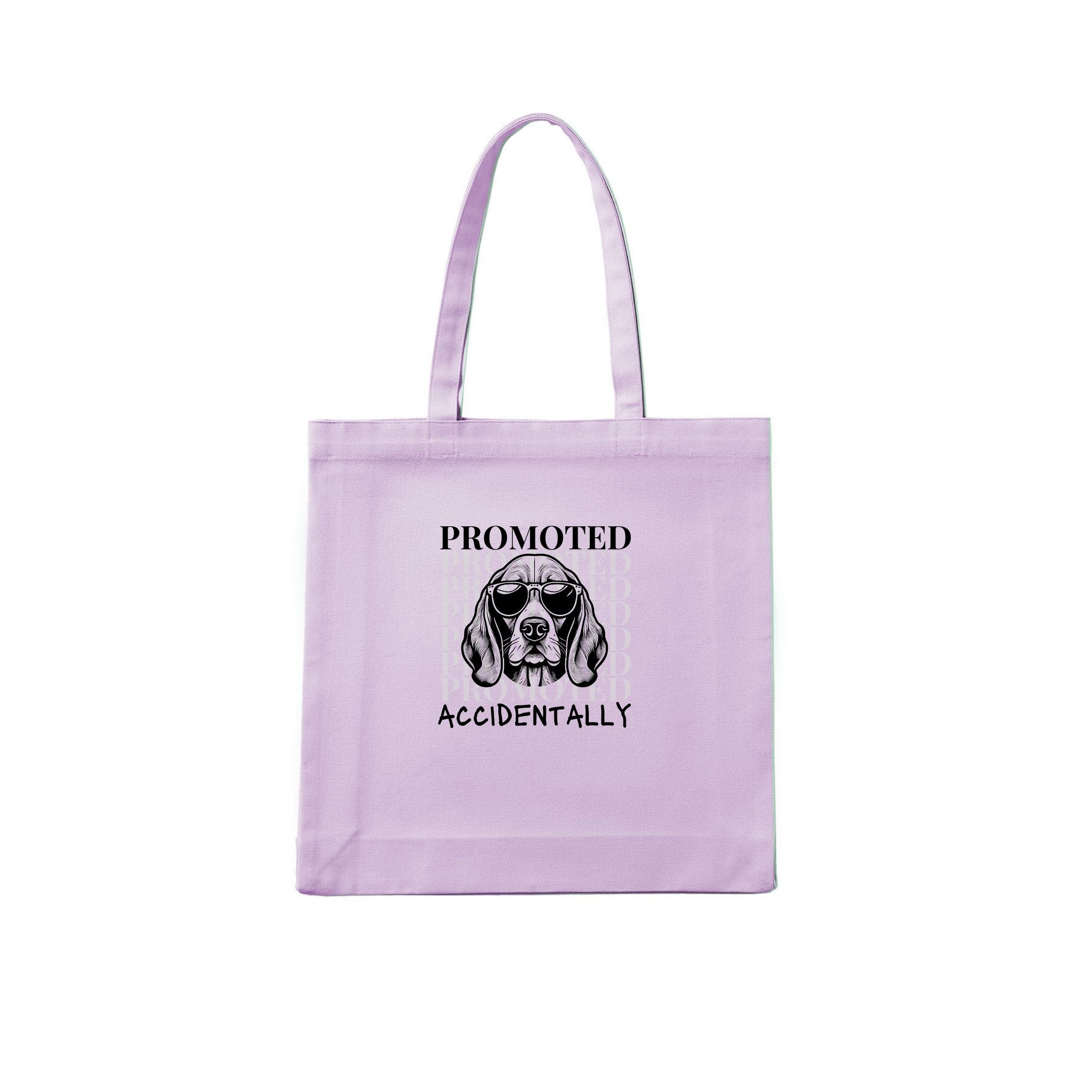Dog Uncle Promoted Accidentally Tote Bag - detail view