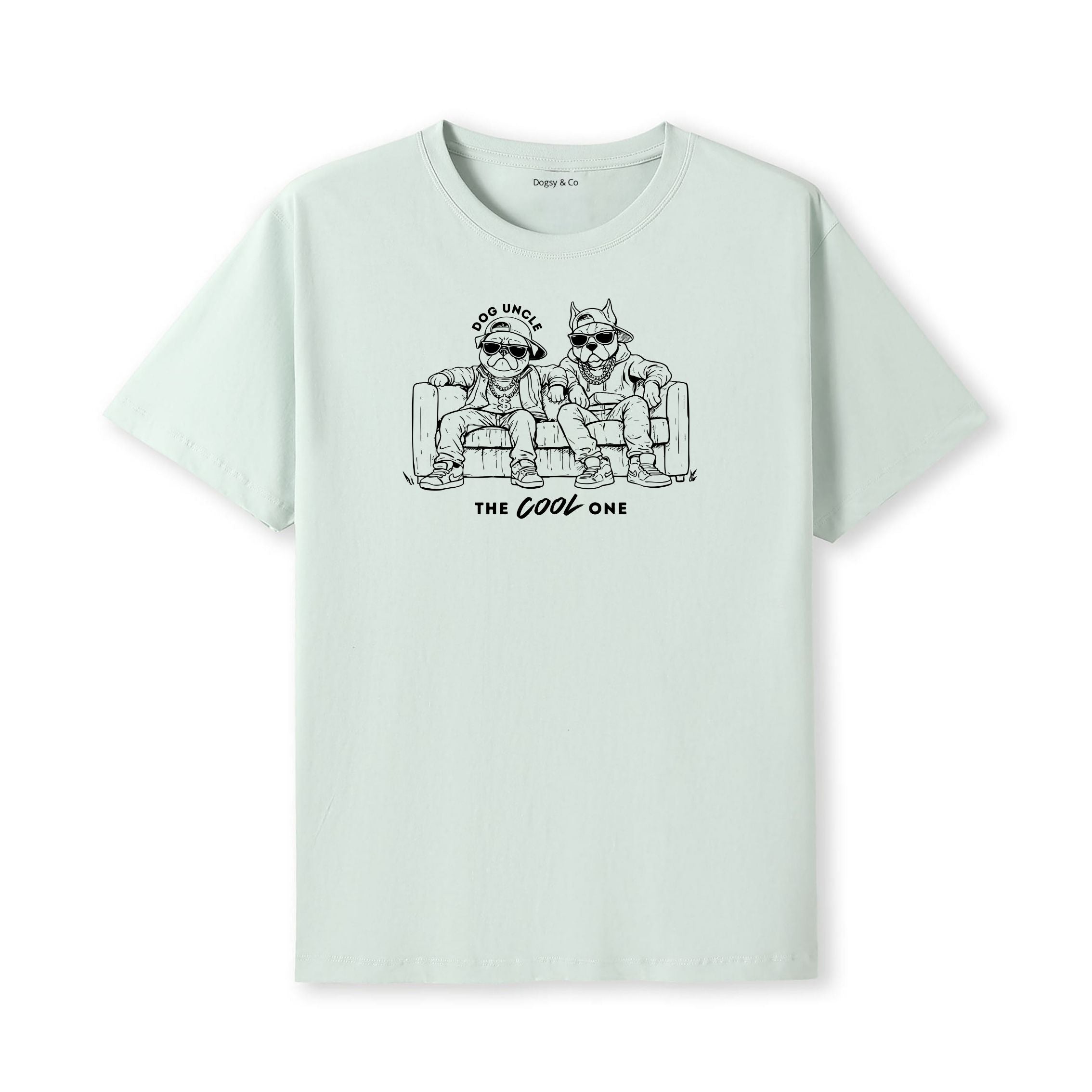The Cool One Dog Uncle T-Shirt - alternate view