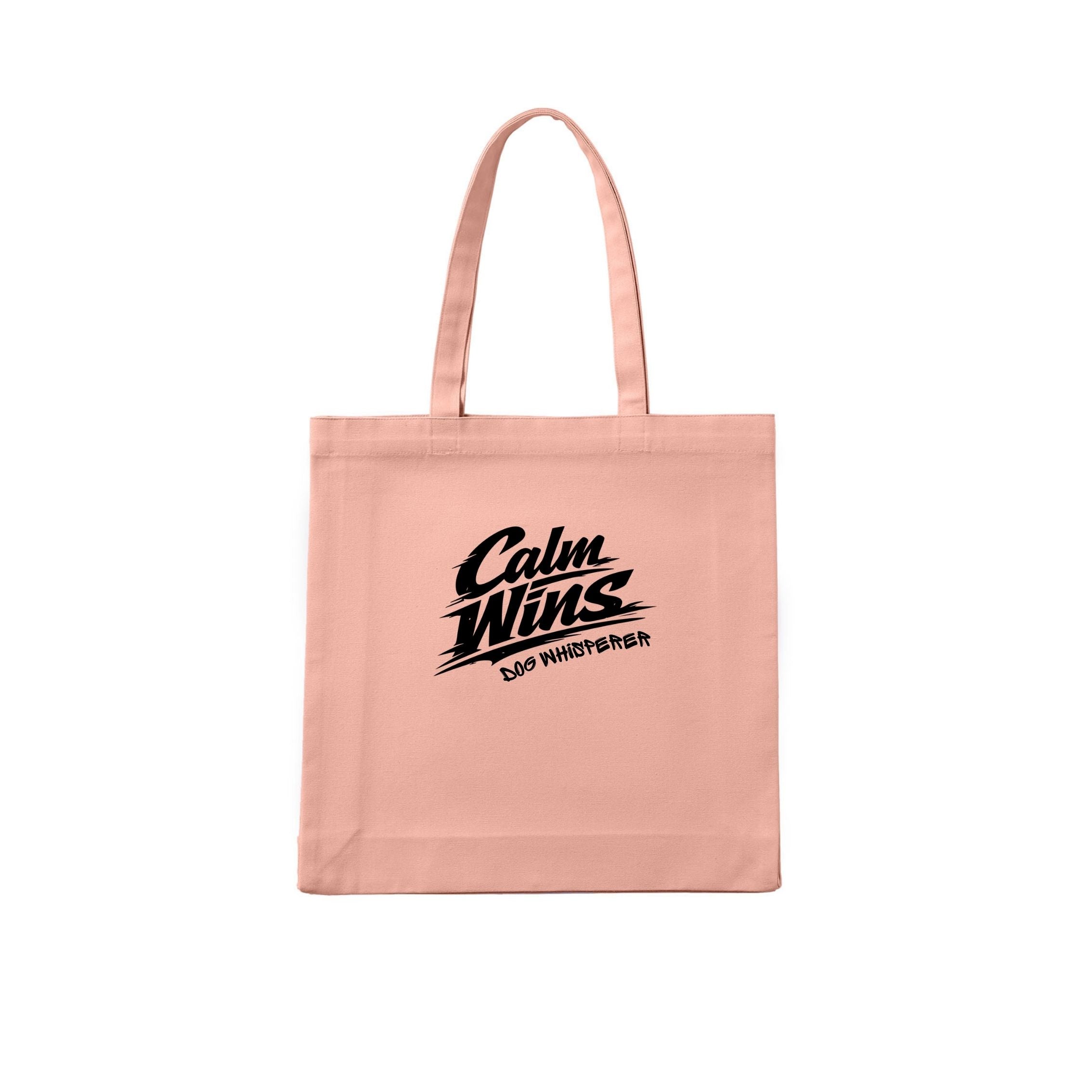 Dog Whisperer Calm Wins Tote Bag - detail view