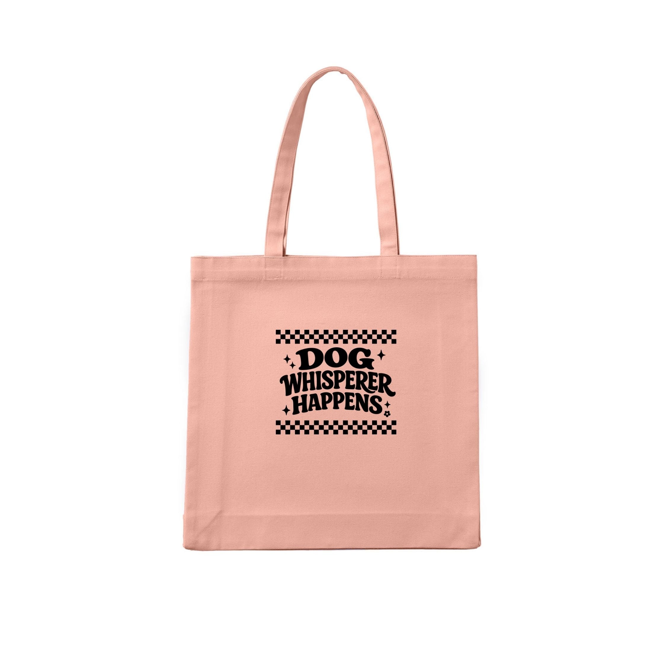 Dog Whisperer Happens Tote Bag - detail view