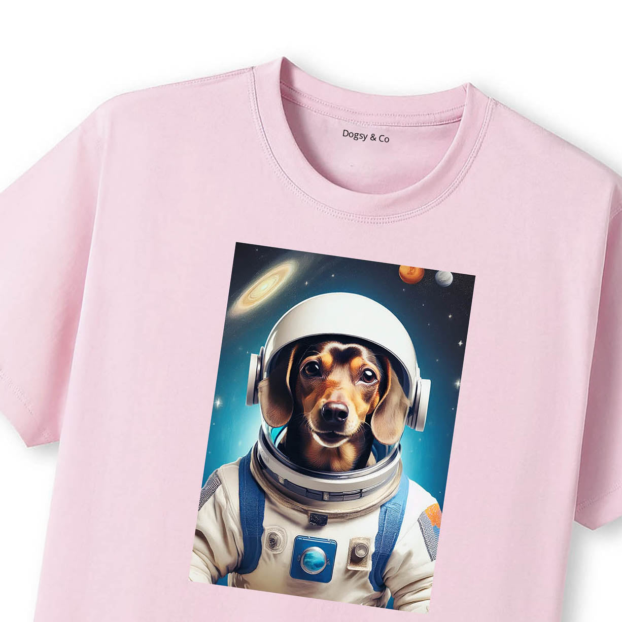 Pink T-Shirt Close Up