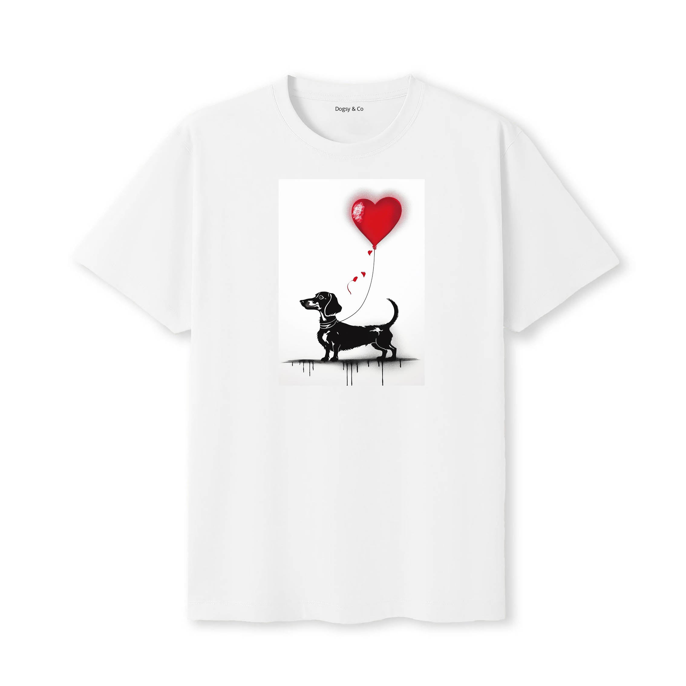 Dachshund 1 Dogsy T-Shirt White